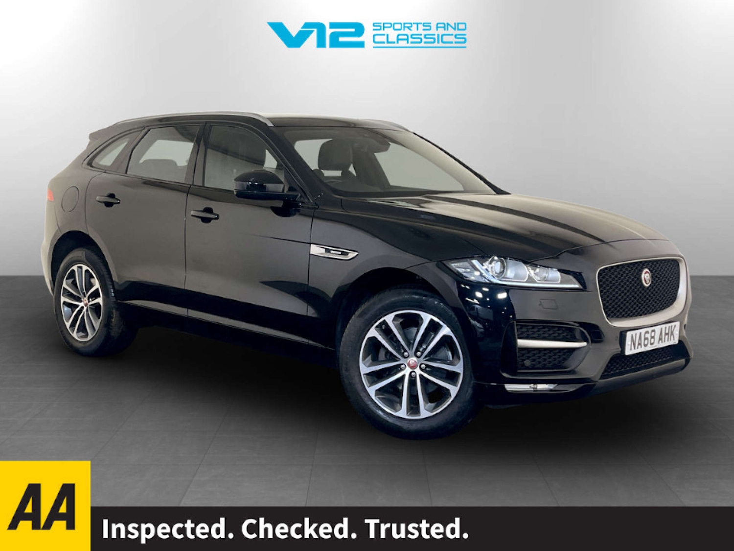Used Jaguar F-Pace 2018 for sale - 77547722: Photo 1