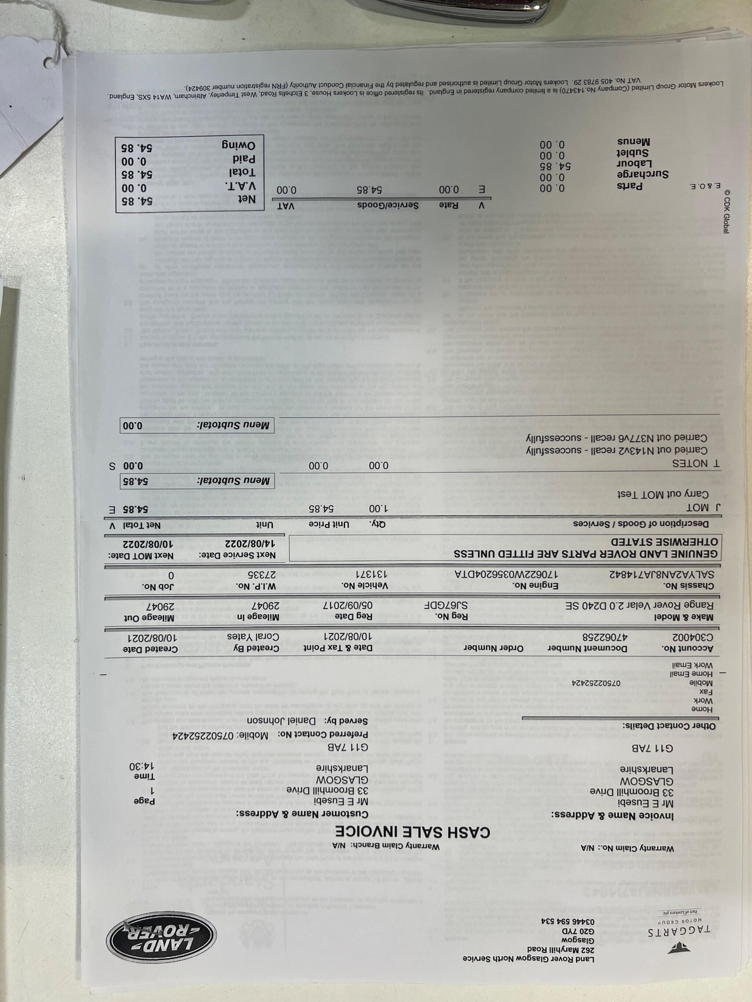Used Land Rover Range Rover Velar 2017 for sale - 77218306: Photo 38