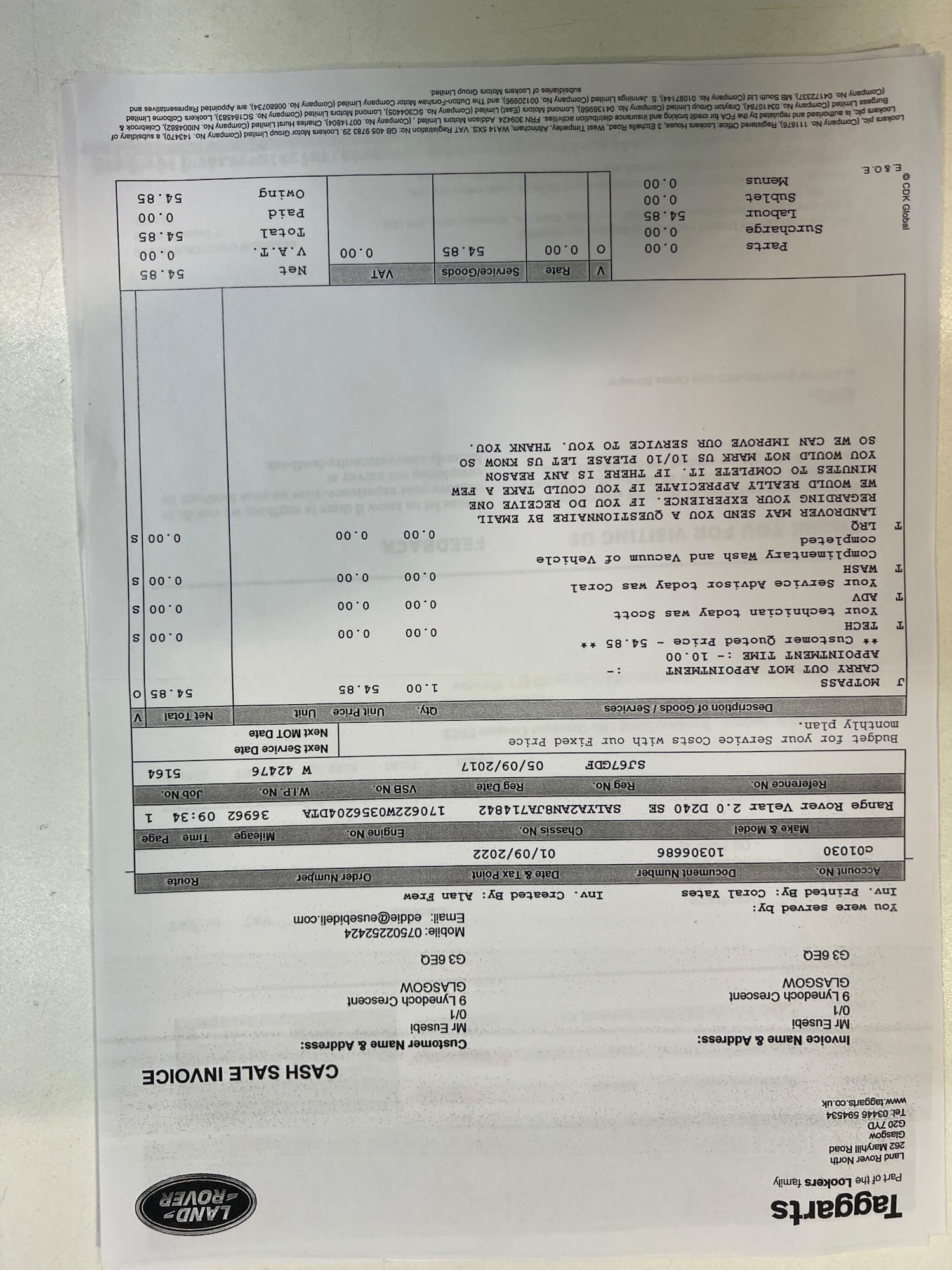 Used Land Rover Range Rover Velar 2017 for sale - 77218306: Photo 40