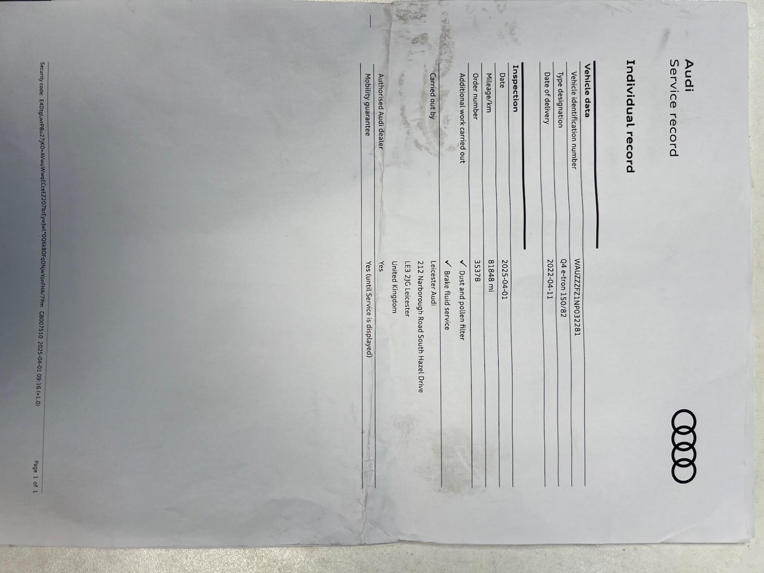 Used Audi Q4 e-tron for sale - 77823826: Photo 34