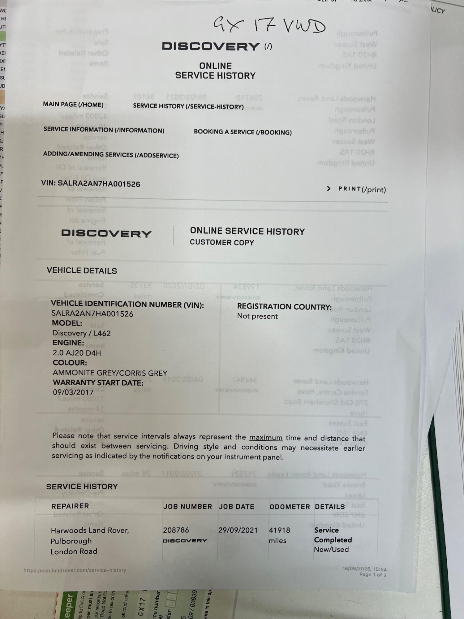 Used Land Rover Discovery 2017 for sale - 77330390: Photo 47