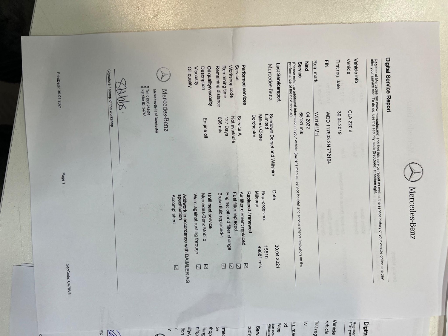 Used Mercedes-Benz CLA 2019 for sale - 77663474: Photo 32