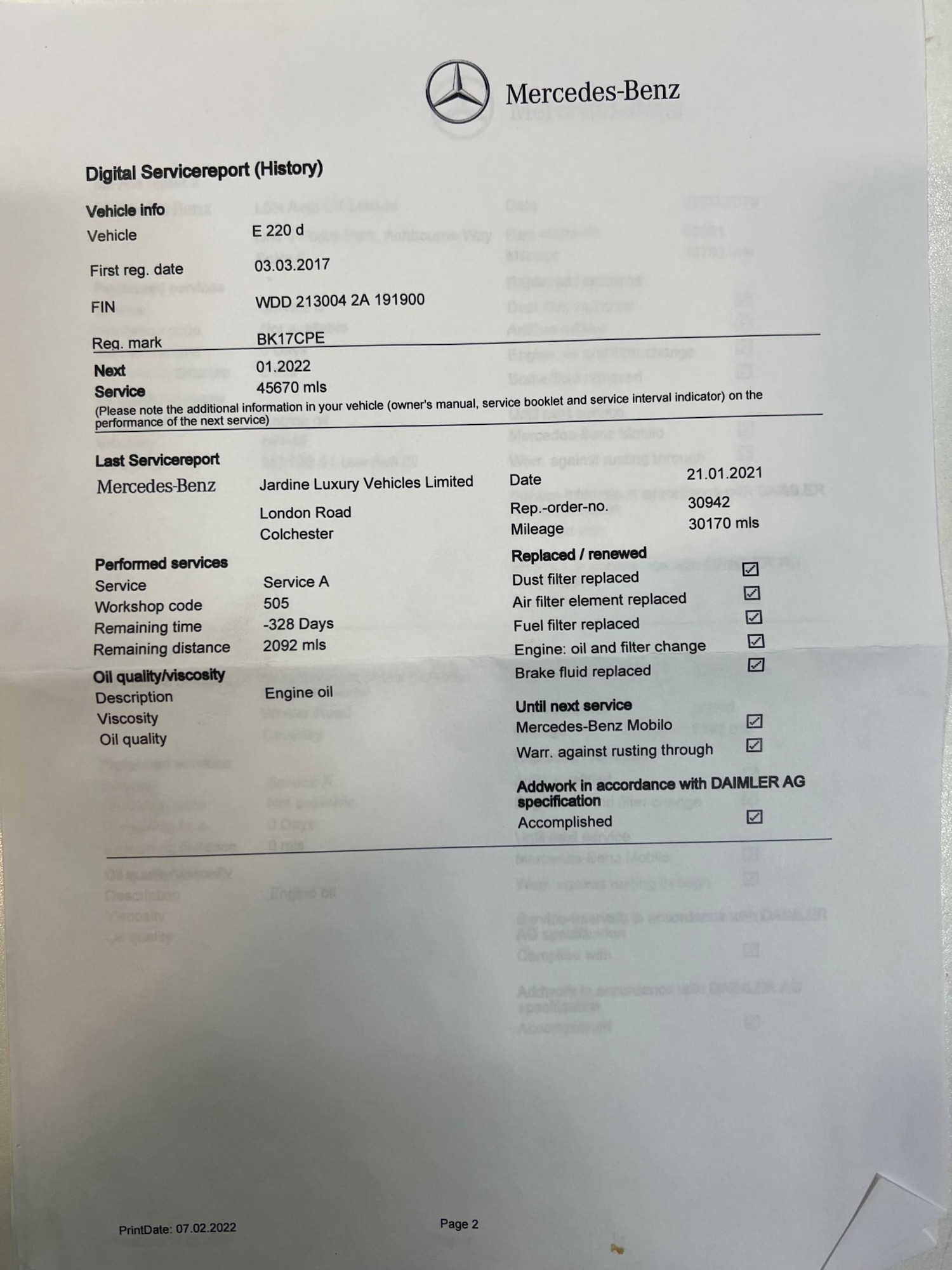 Used Mercedes-Benz E Class 2017 for sale - 77663465: Photo 36