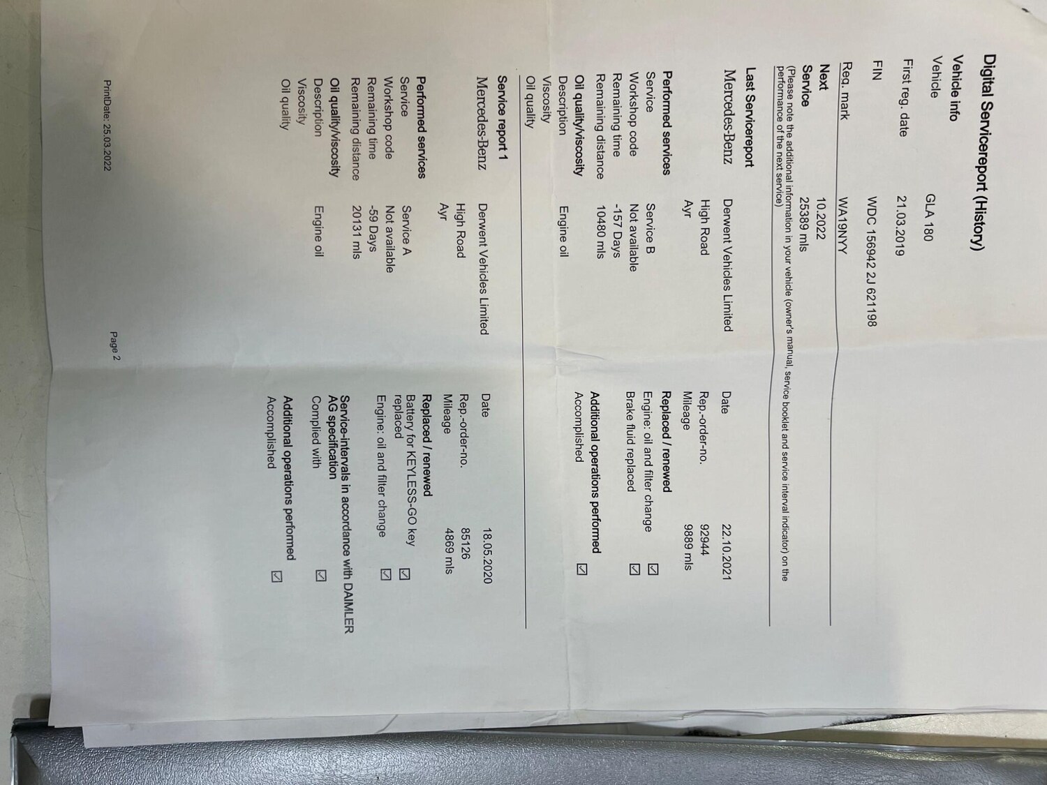 Used Mercedes-Benz GLA 2019 for sale - 77663479: Photo 27