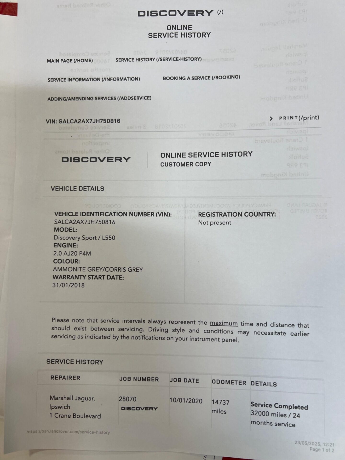 Used Land Rover Discovery Sport 2018 for sale - 77640807: Photo 32