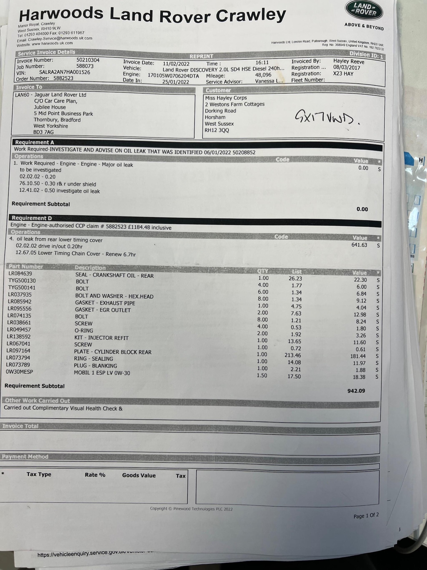 Used Land Rover Discovery 2017 for sale - 77663466: Photo 52