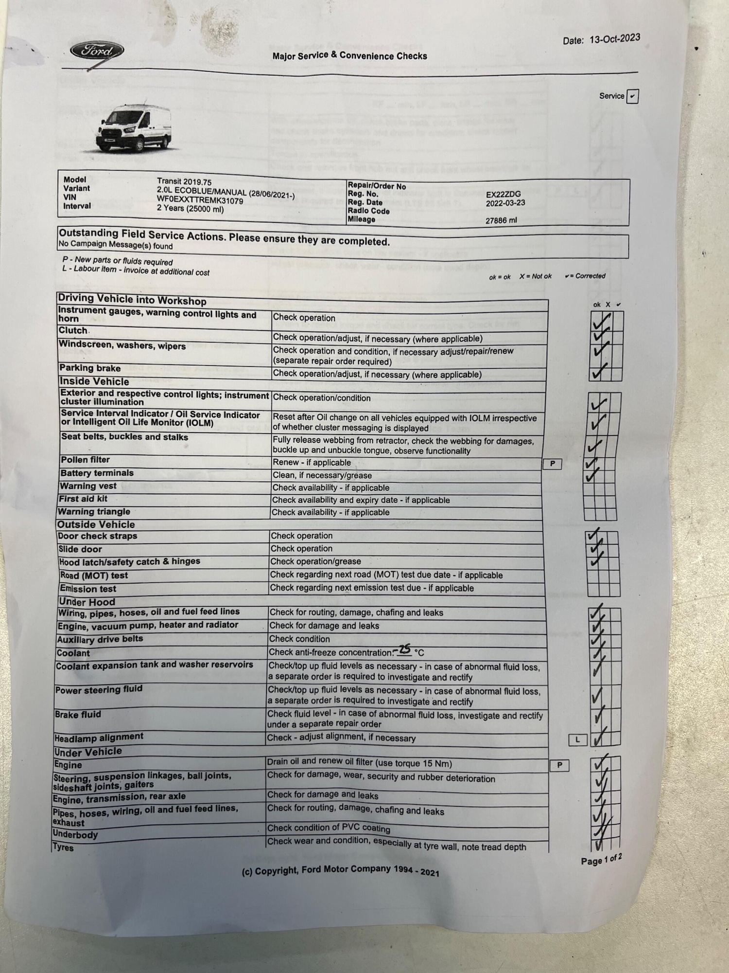 Used Ford Transit 2022 for sale - 77794225: Photo 21