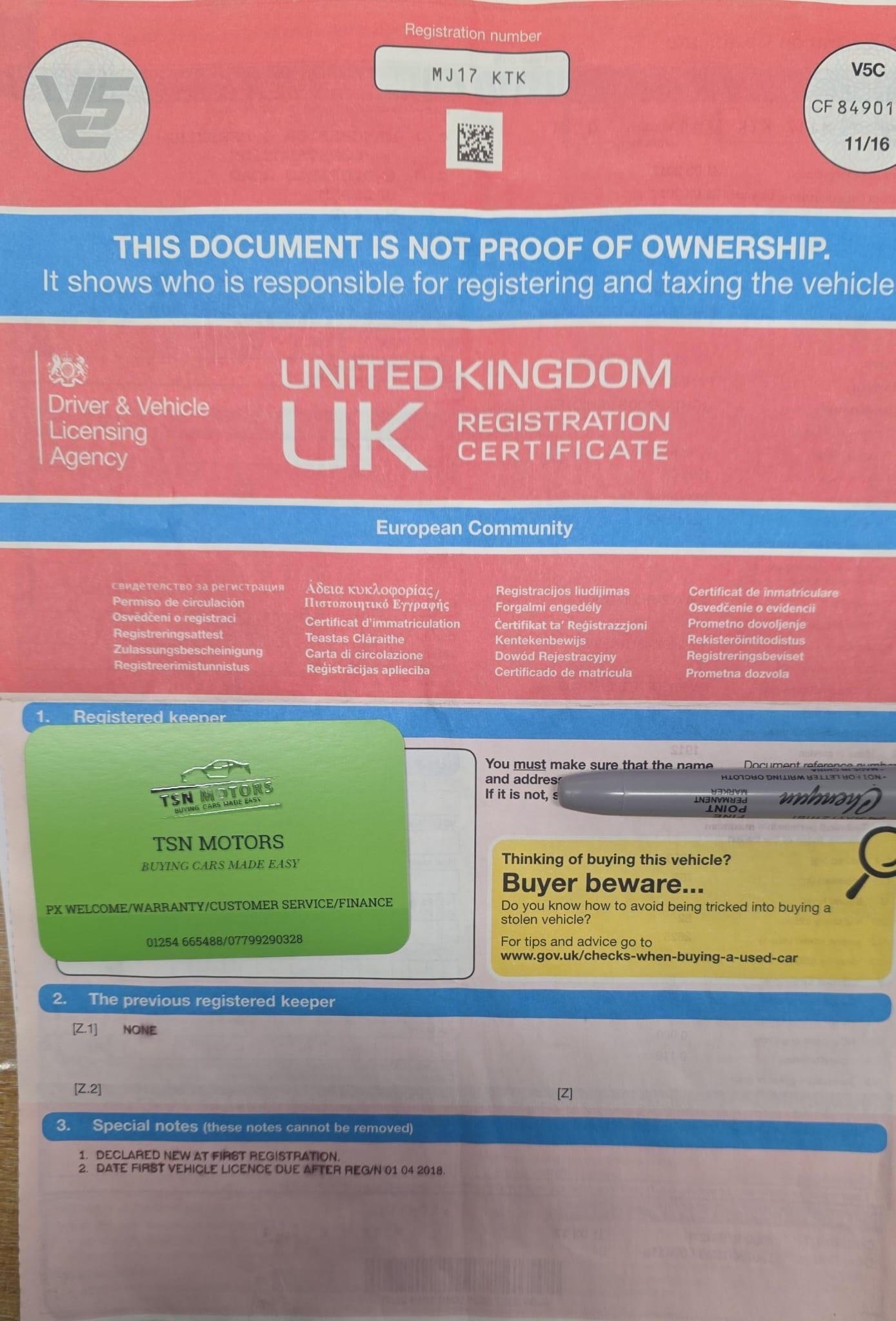 Used Ford Transit Custom 2017 for sale - 76786616: Photo 44