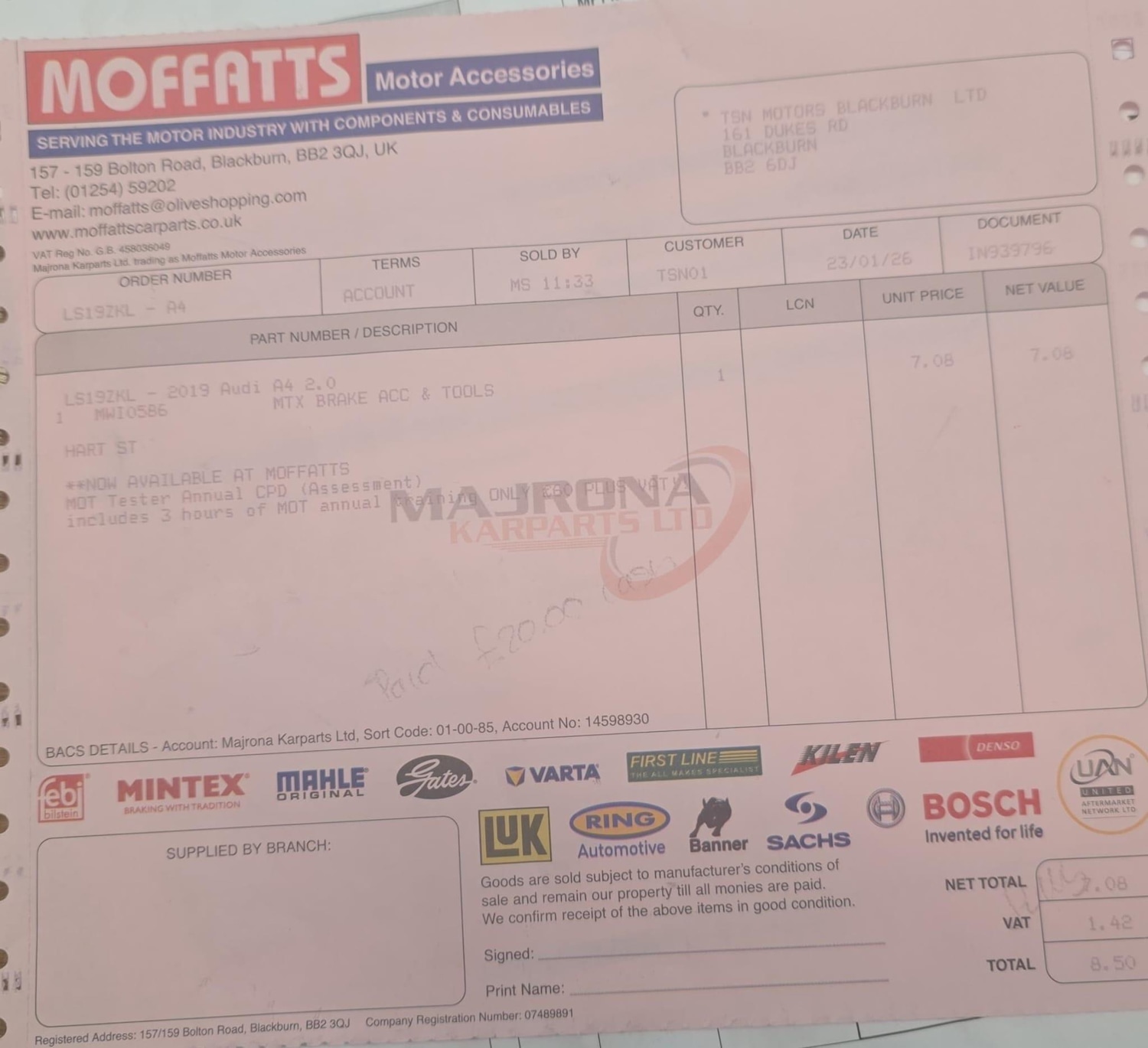 Used Audi A4 2019 for sale - 77892091: Photo 64