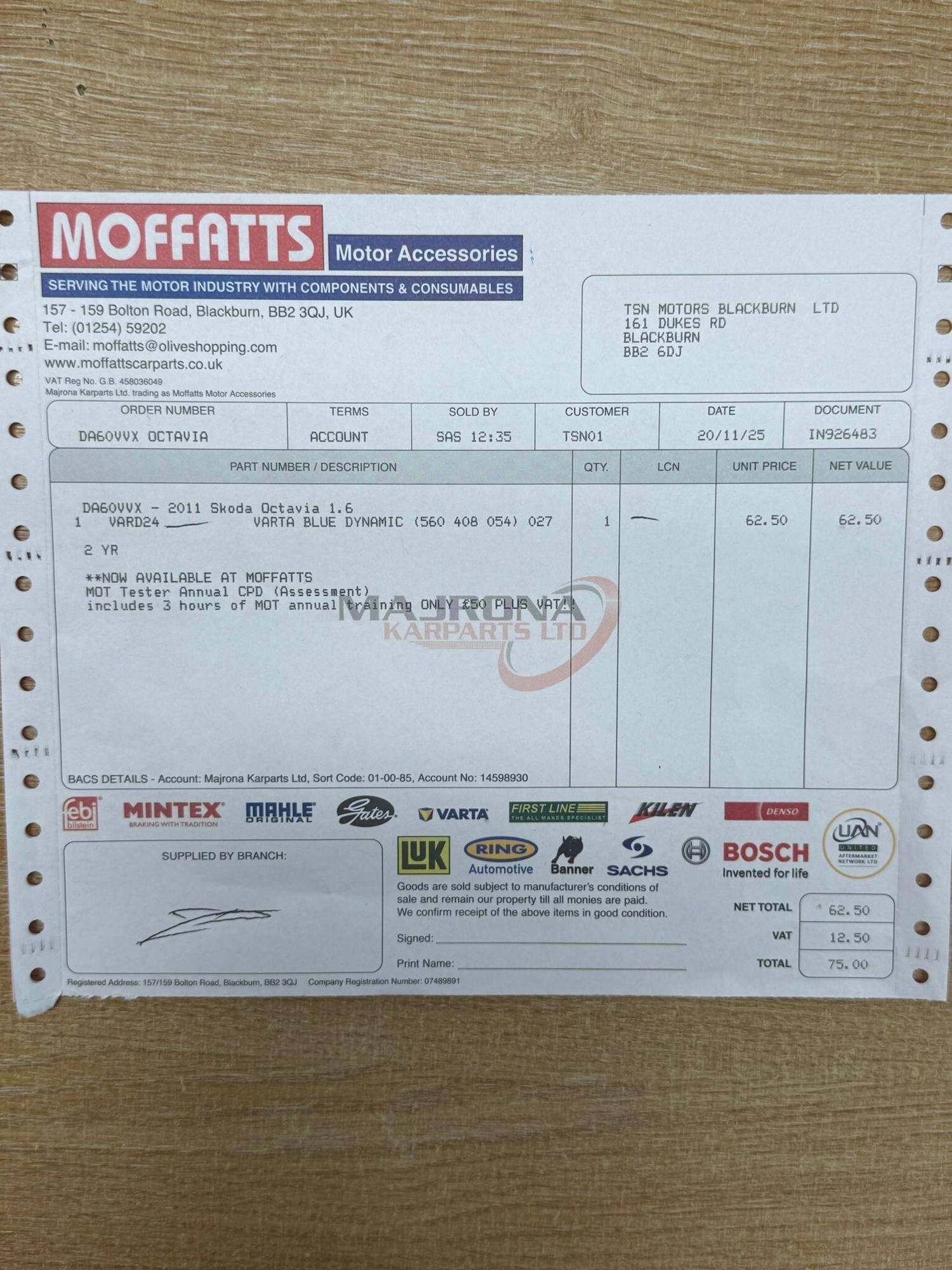 Used Skoda Octavia 2011 for sale - 76801320: Photo 67