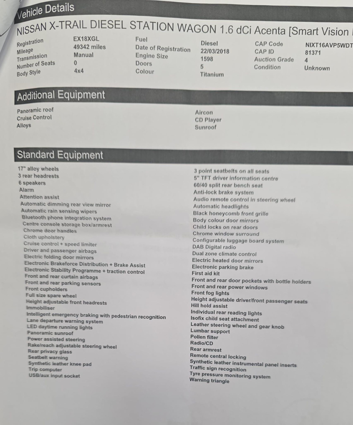 Used Nissan X-Trail 2018 for sale - 76786545: Photo 55