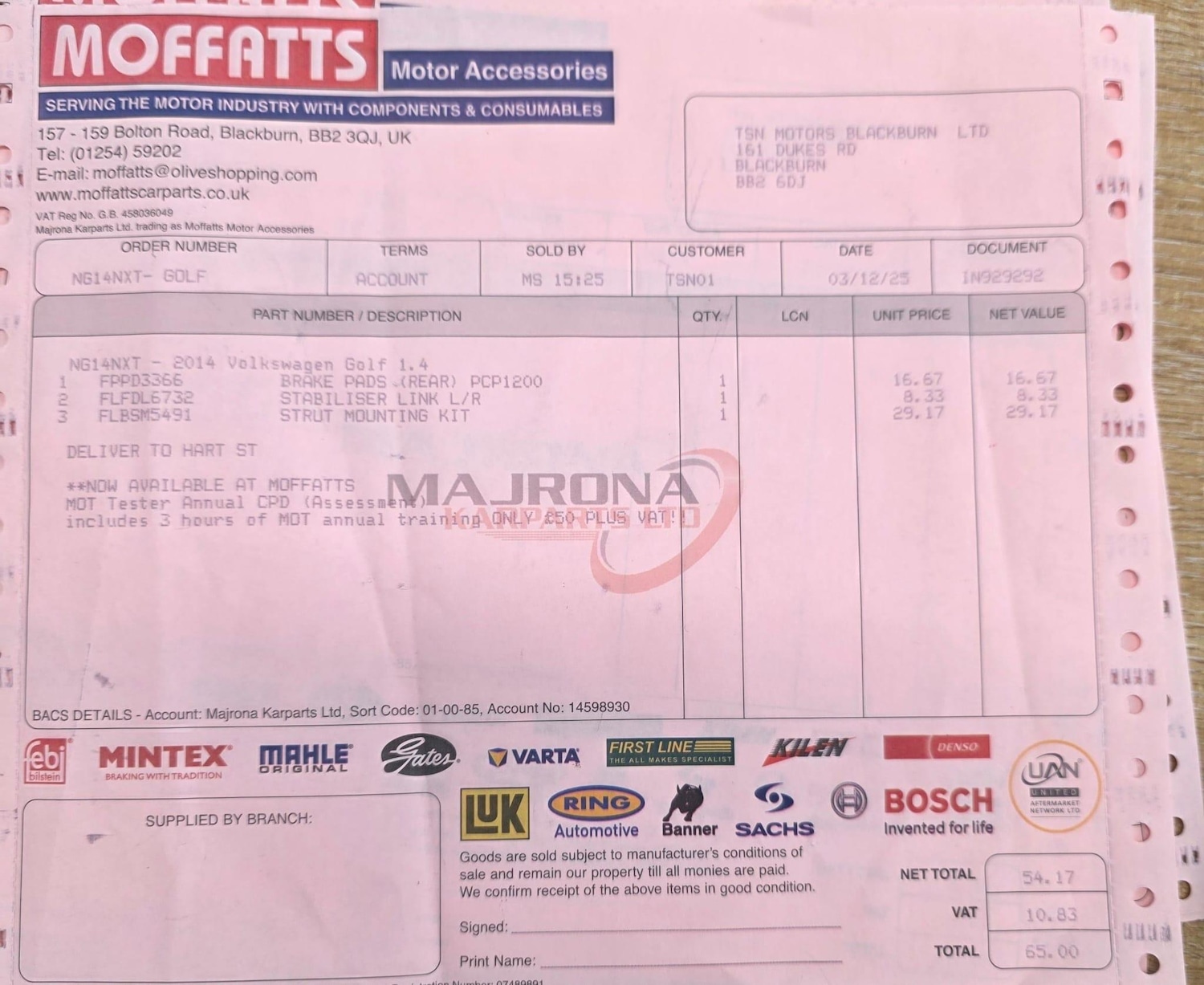 Used Volkswagen Golf 2014 for sale - 77174875: Photo 72