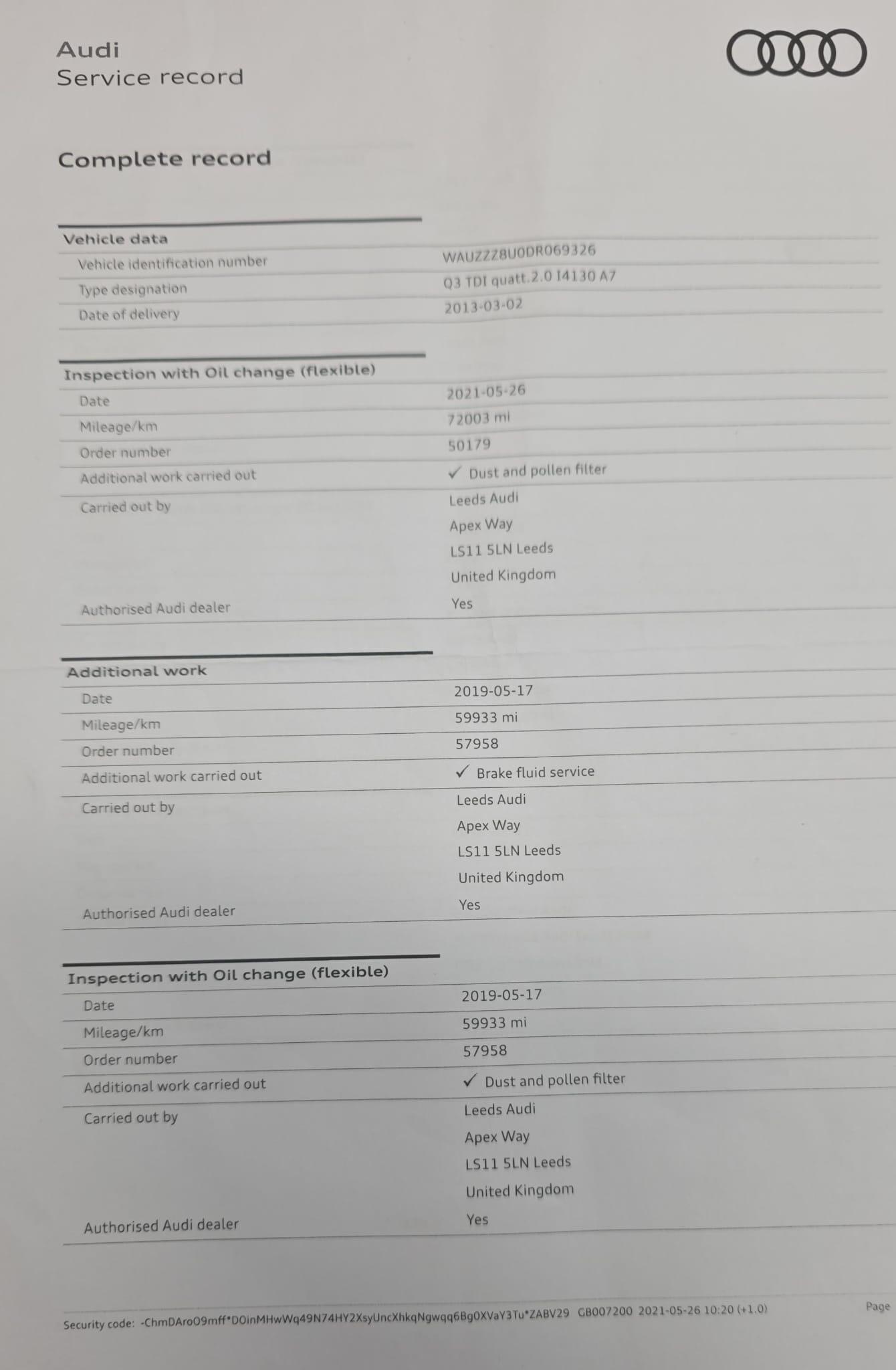 Used Audi Q3 2013 for sale - 77049661: Photo 63