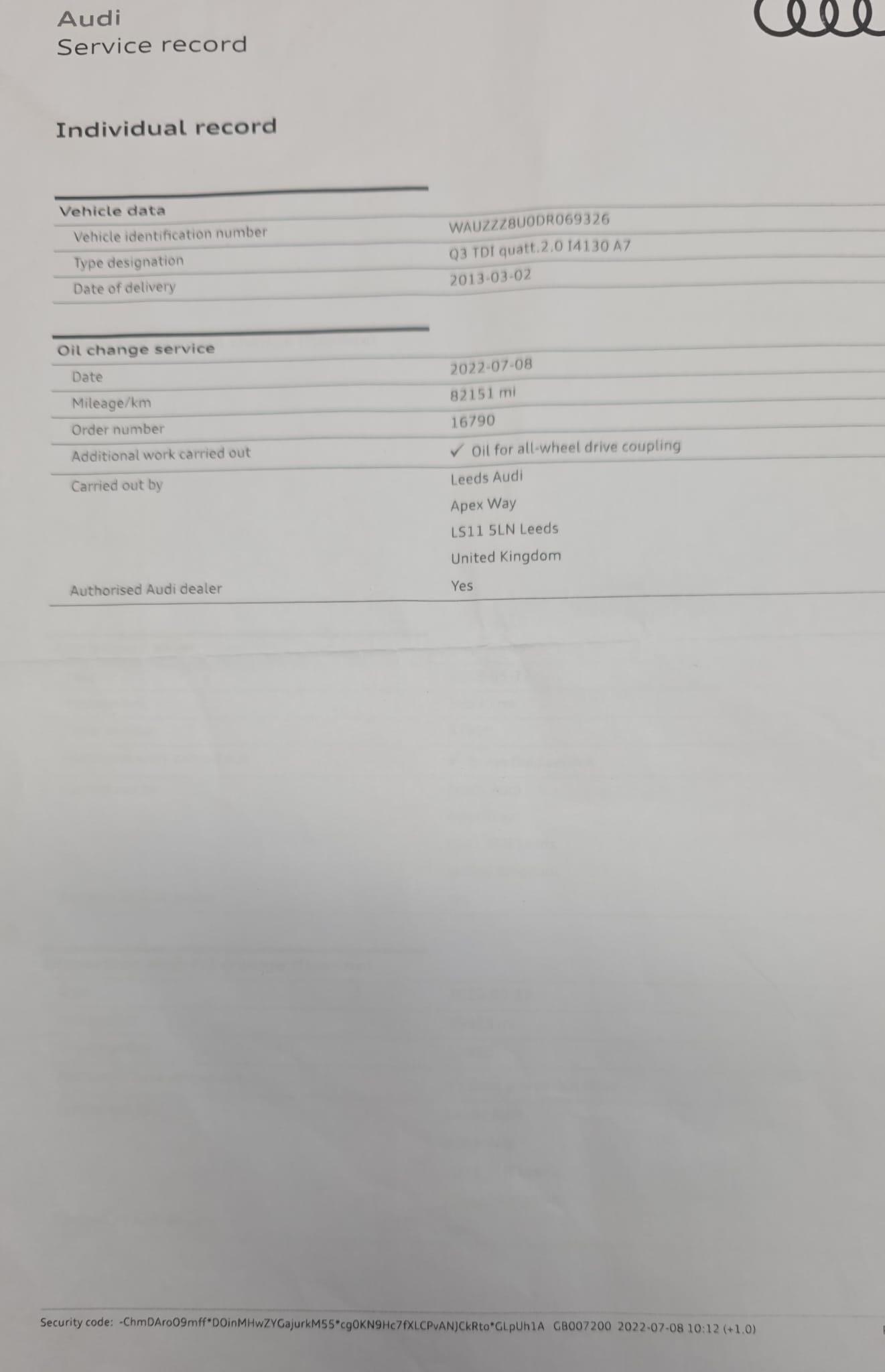 Used Audi Q3 2013 for sale - 77049661: Photo 64