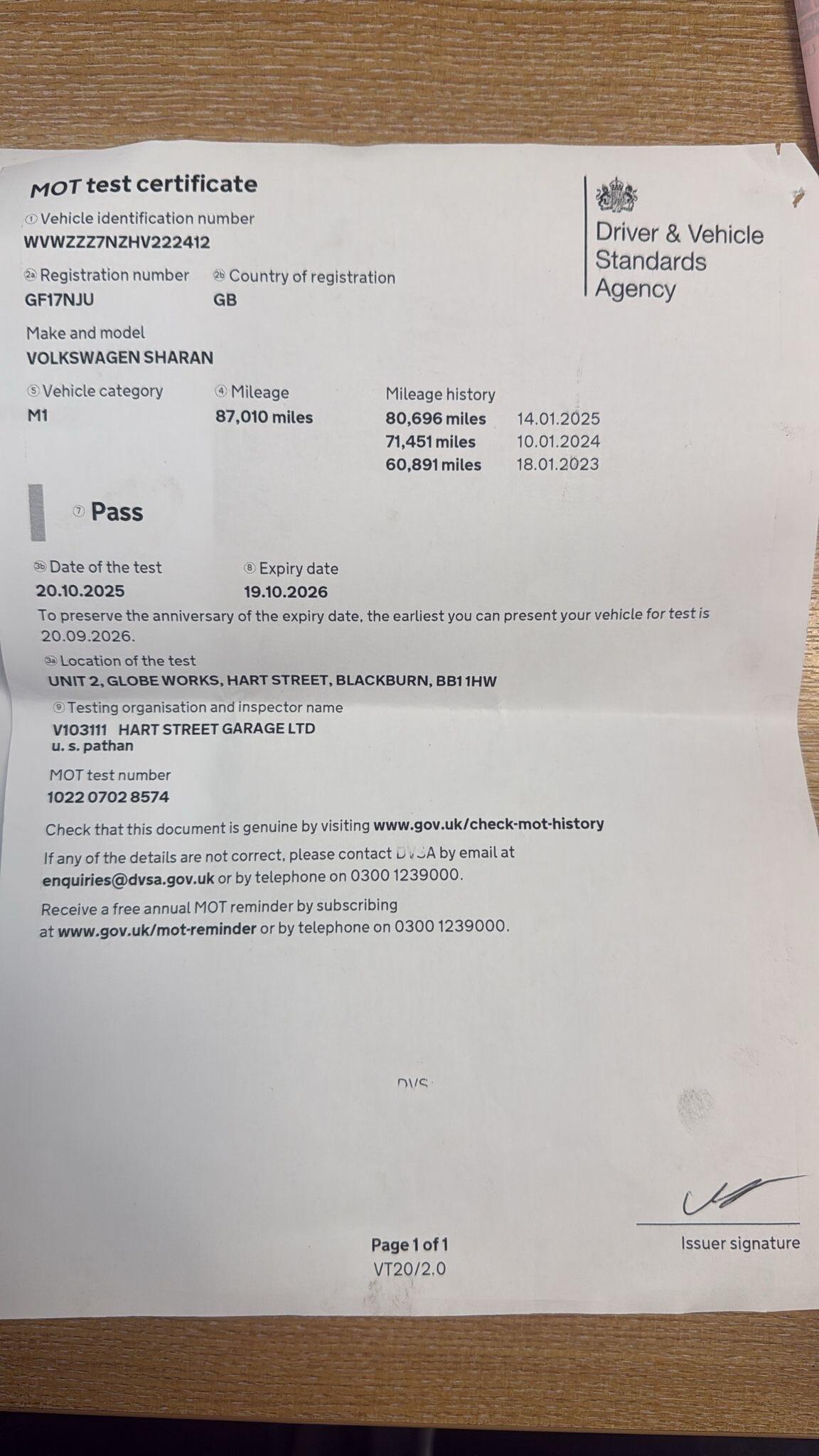 Used Volkswagen Sharan 2017 for sale - 76786414: Photo 58