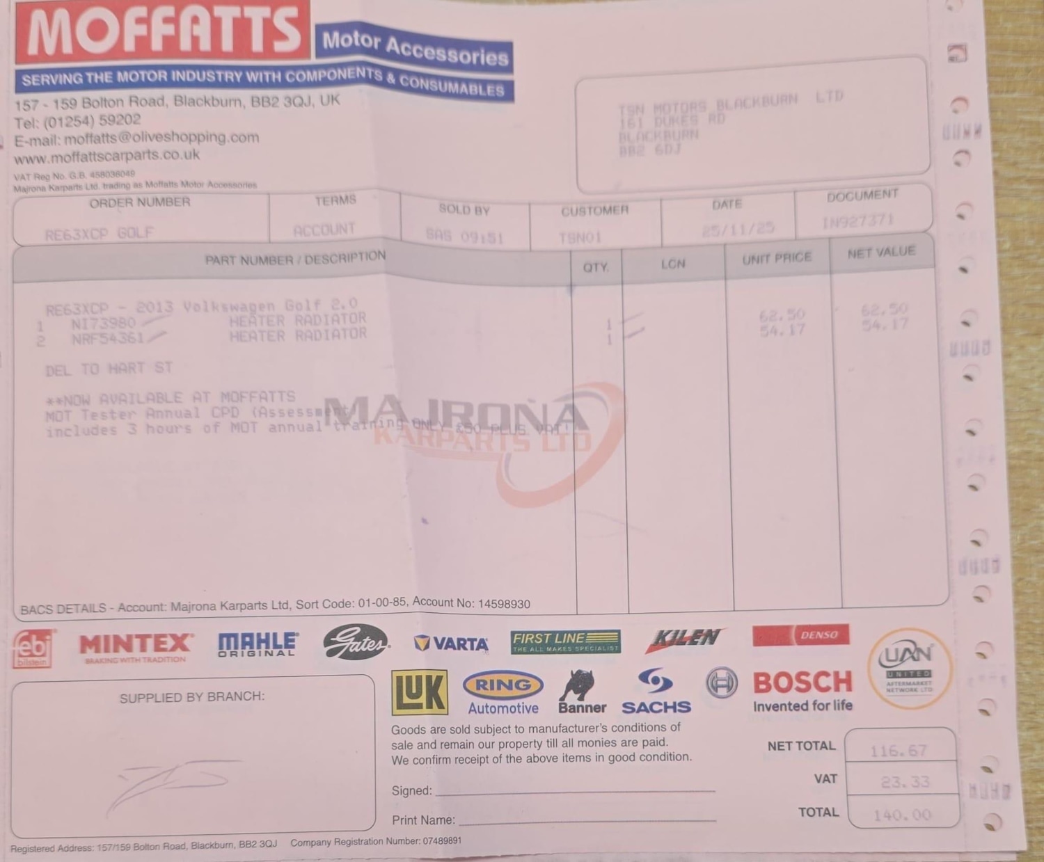 Used Volkswagen Golf 2013 for sale - 76786609: Photo 70