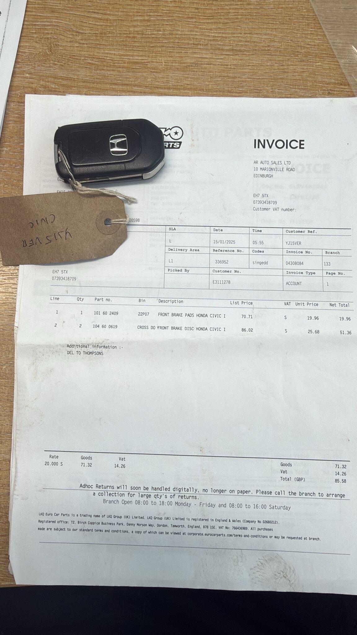 Used Honda Civic 2015 for sale - 77977920: Photo 57