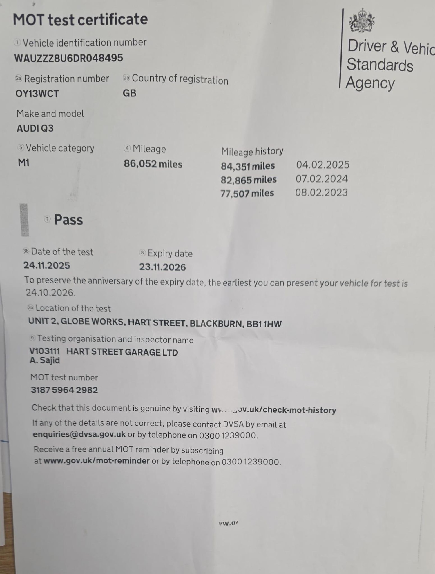 Used Audi Q3 2013 for sale - 77081324: Photo 53