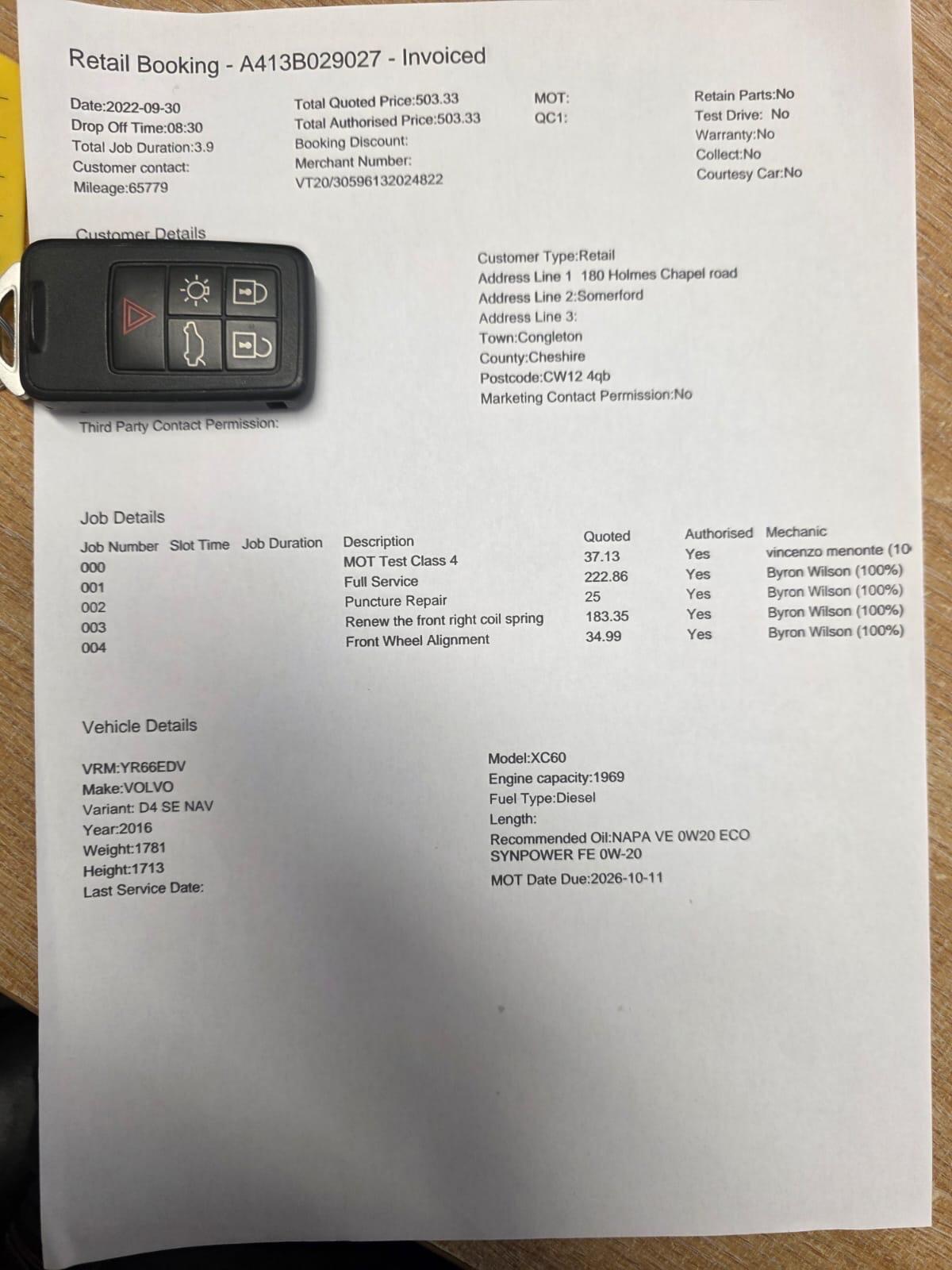 Used Volvo XC60 2016 for sale - 76786897: Photo 59