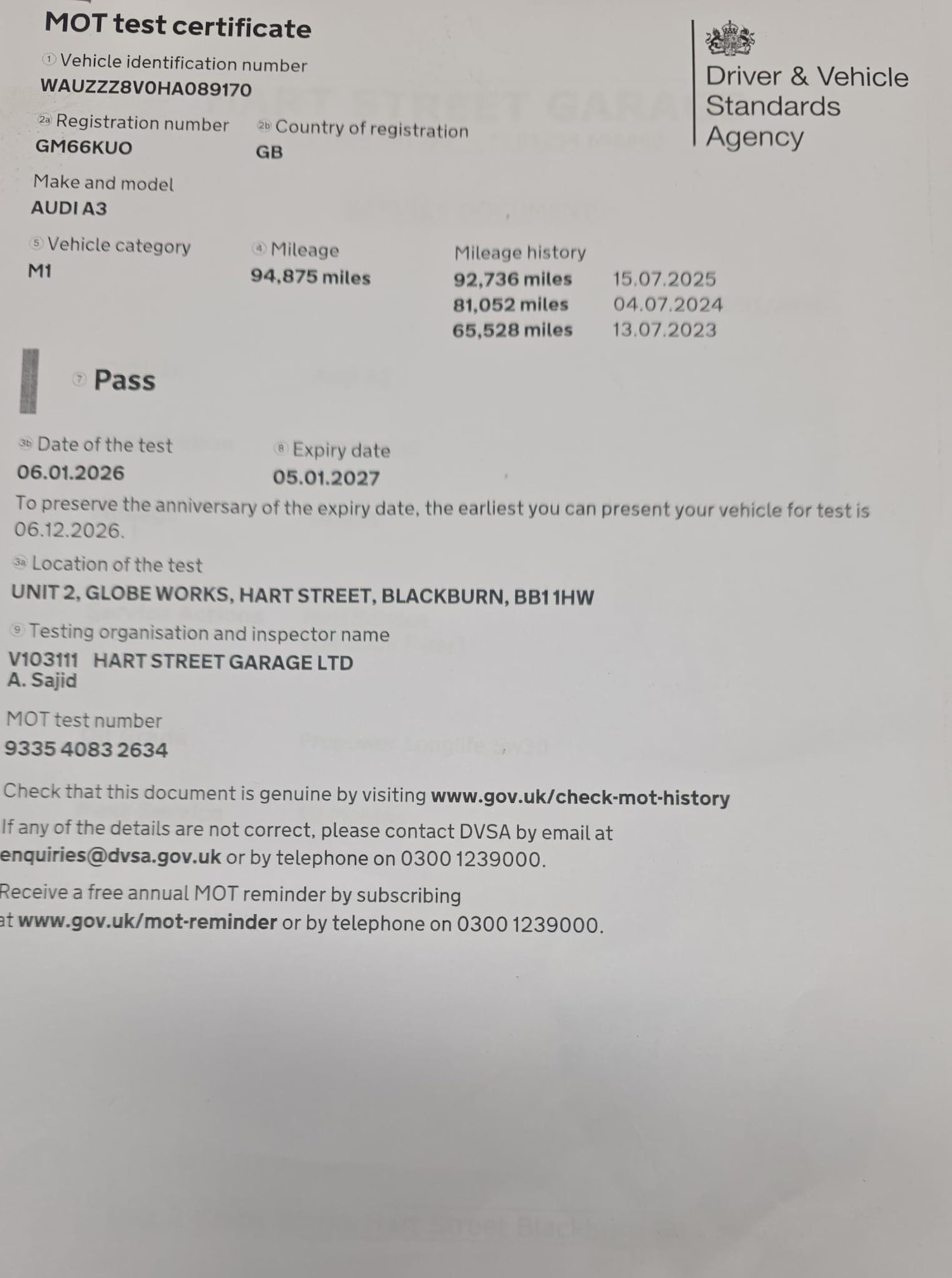 Used Audi A3 for sale - 77823921: Photo 58