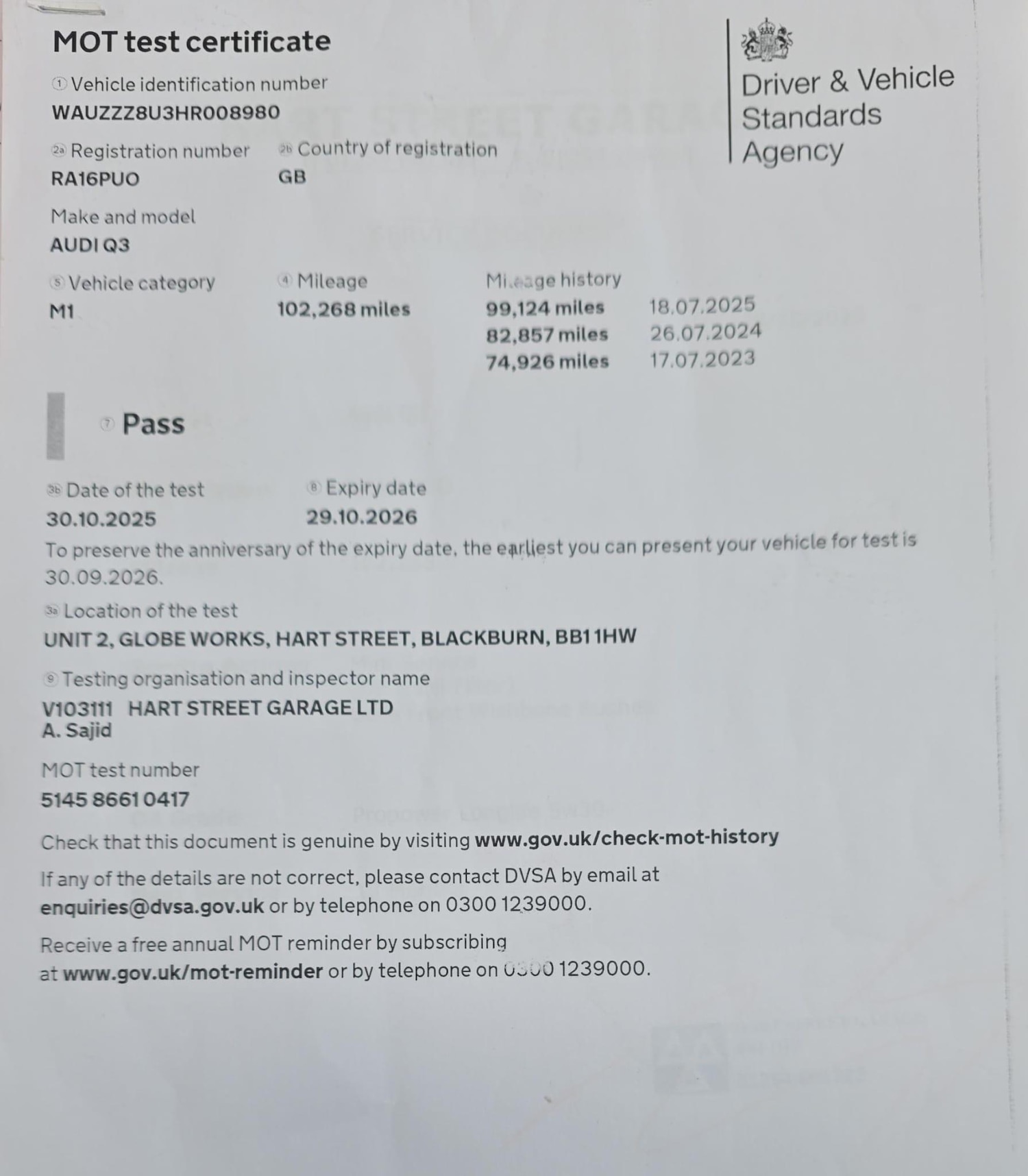 Used Audi Q3 2016 for sale - 76786689: Photo 60