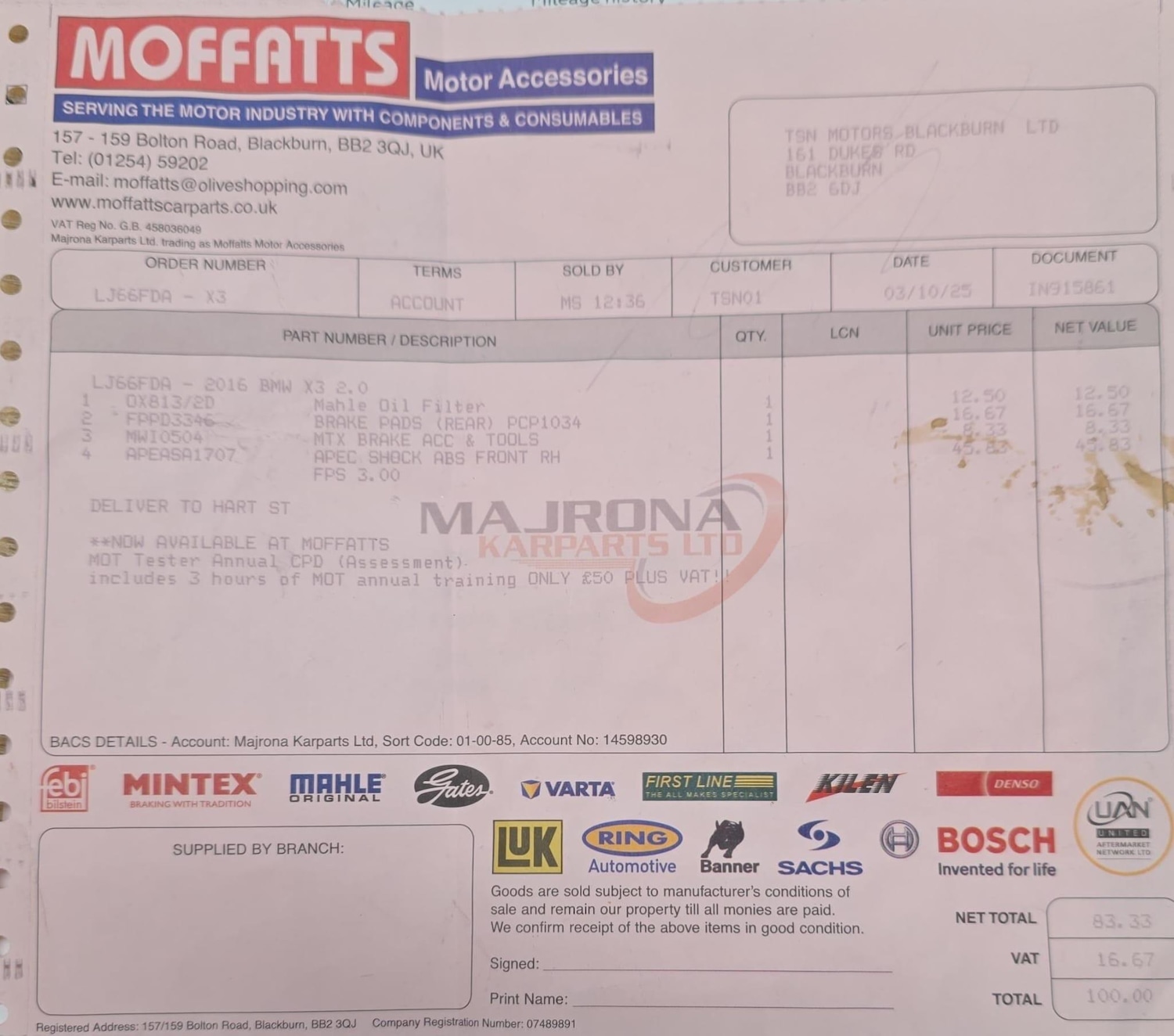 Used BMW X3 2016 for sale - 76786497: Photo 69