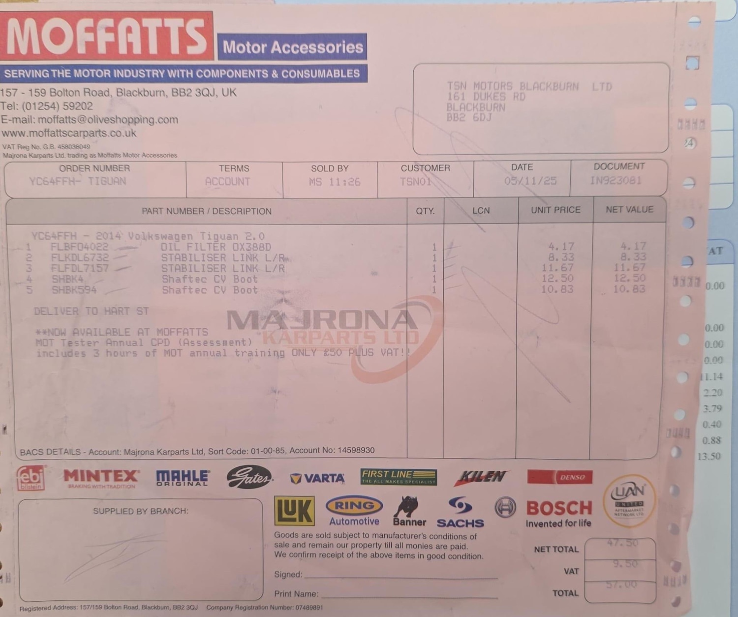 Used Volkswagen Tiguan 2014 for sale - 76786706: Photo 63