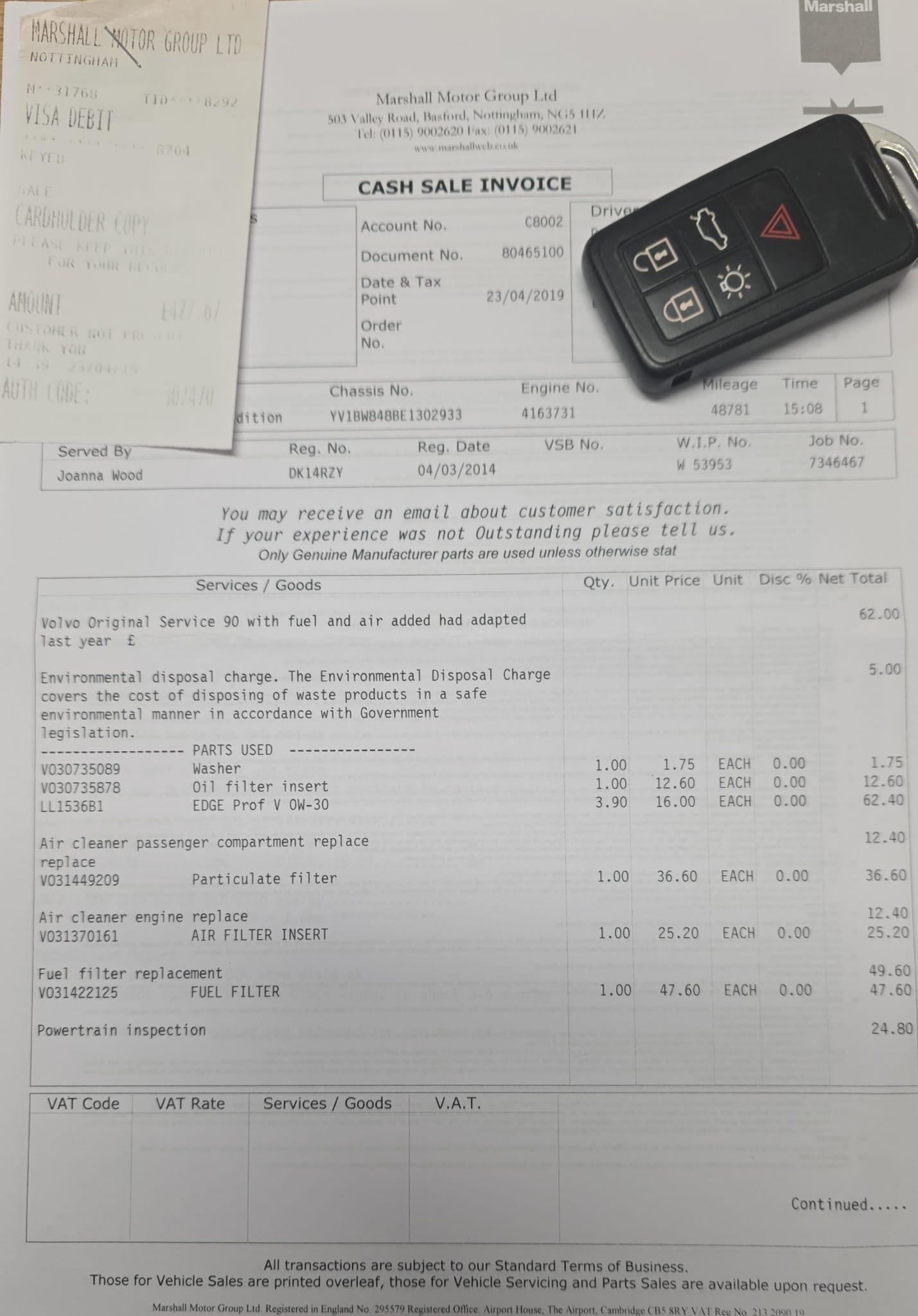 Used Volvo V70 2014 for sale - 77242403: Photo 65