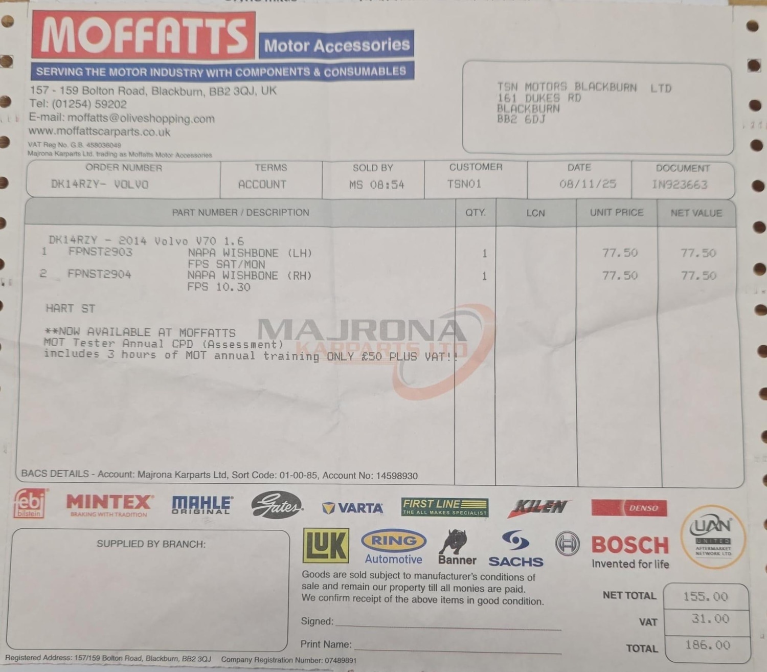 Used Volvo V70 2014 for sale - 77242403: Photo 67