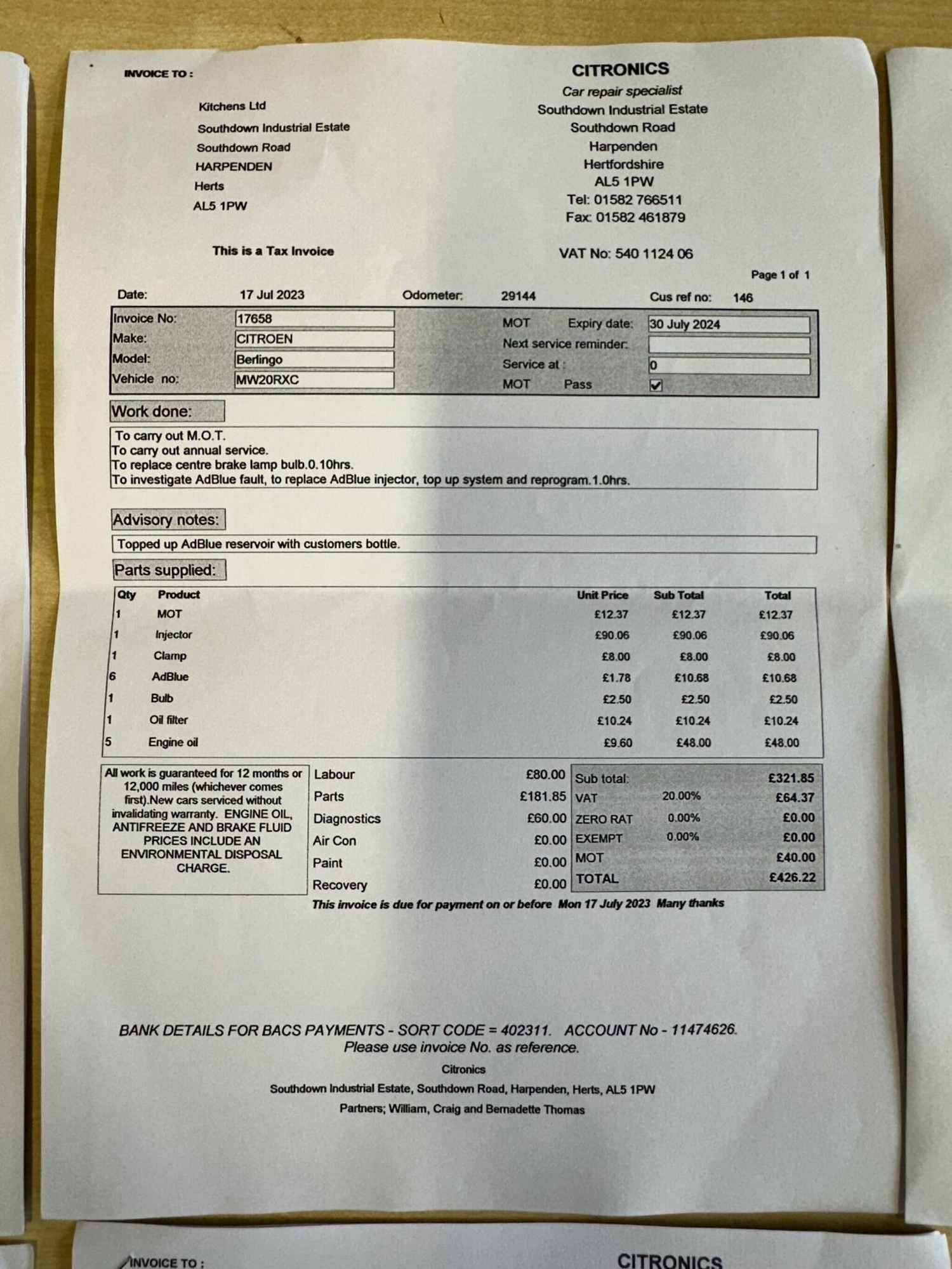 Used Citroen Berlingo 2020 for sale - 77167813: Photo 43