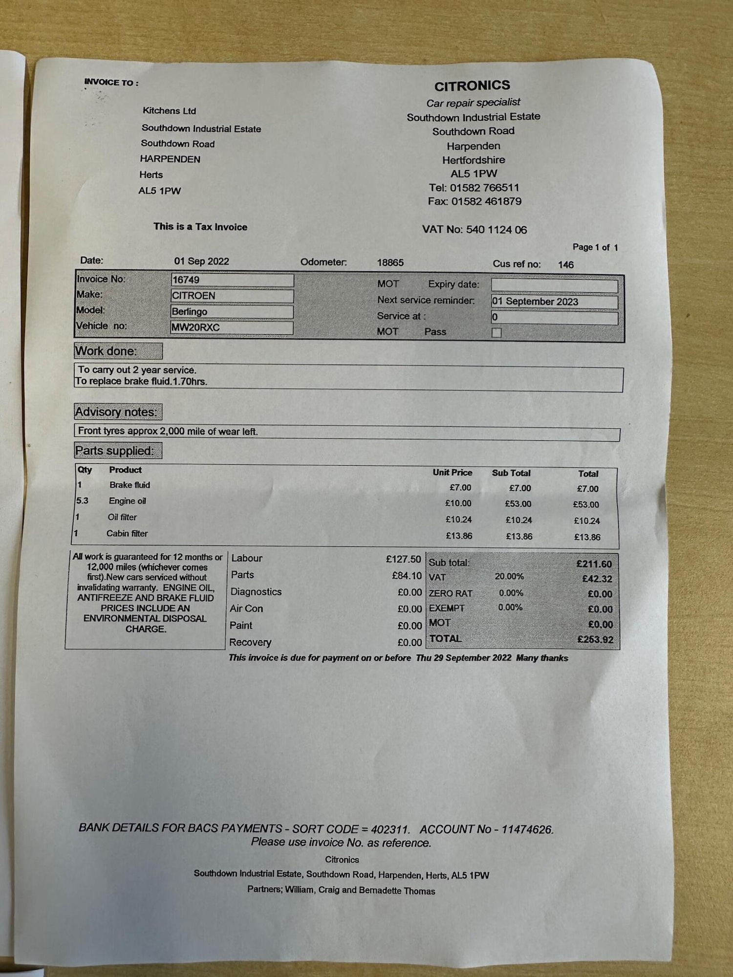 Used Citroen Berlingo 2020 for sale - 77167813: Photo 44