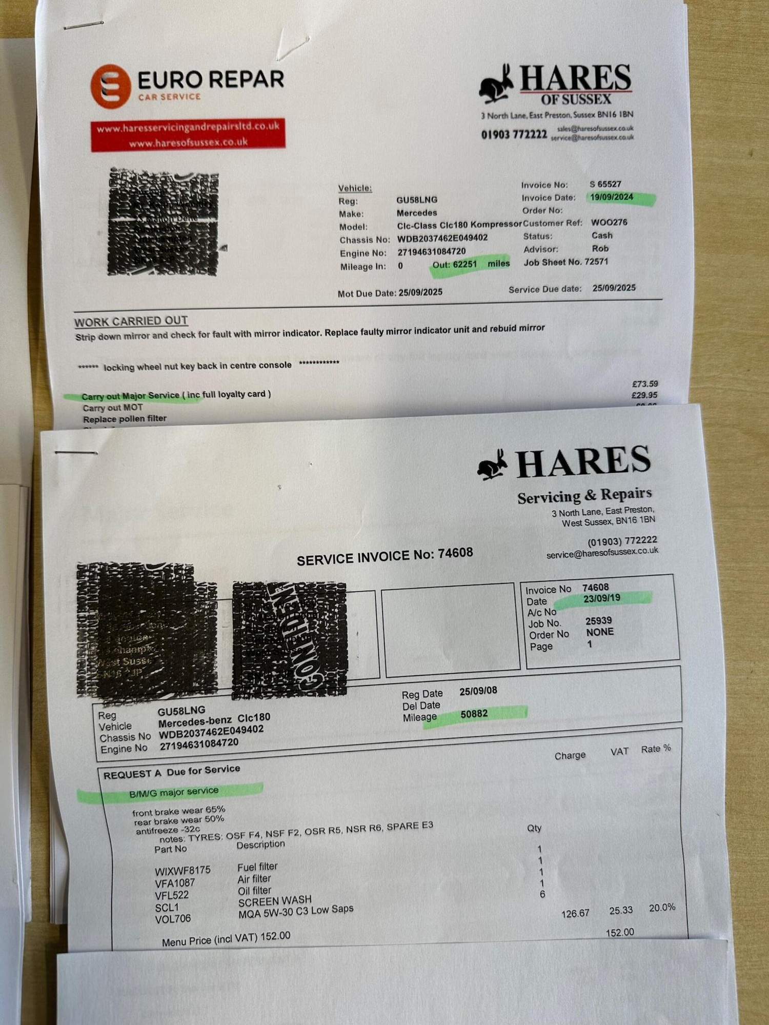 Used Mercedes-Benz CLC Class 2008 for sale - 77796883: Photo 68