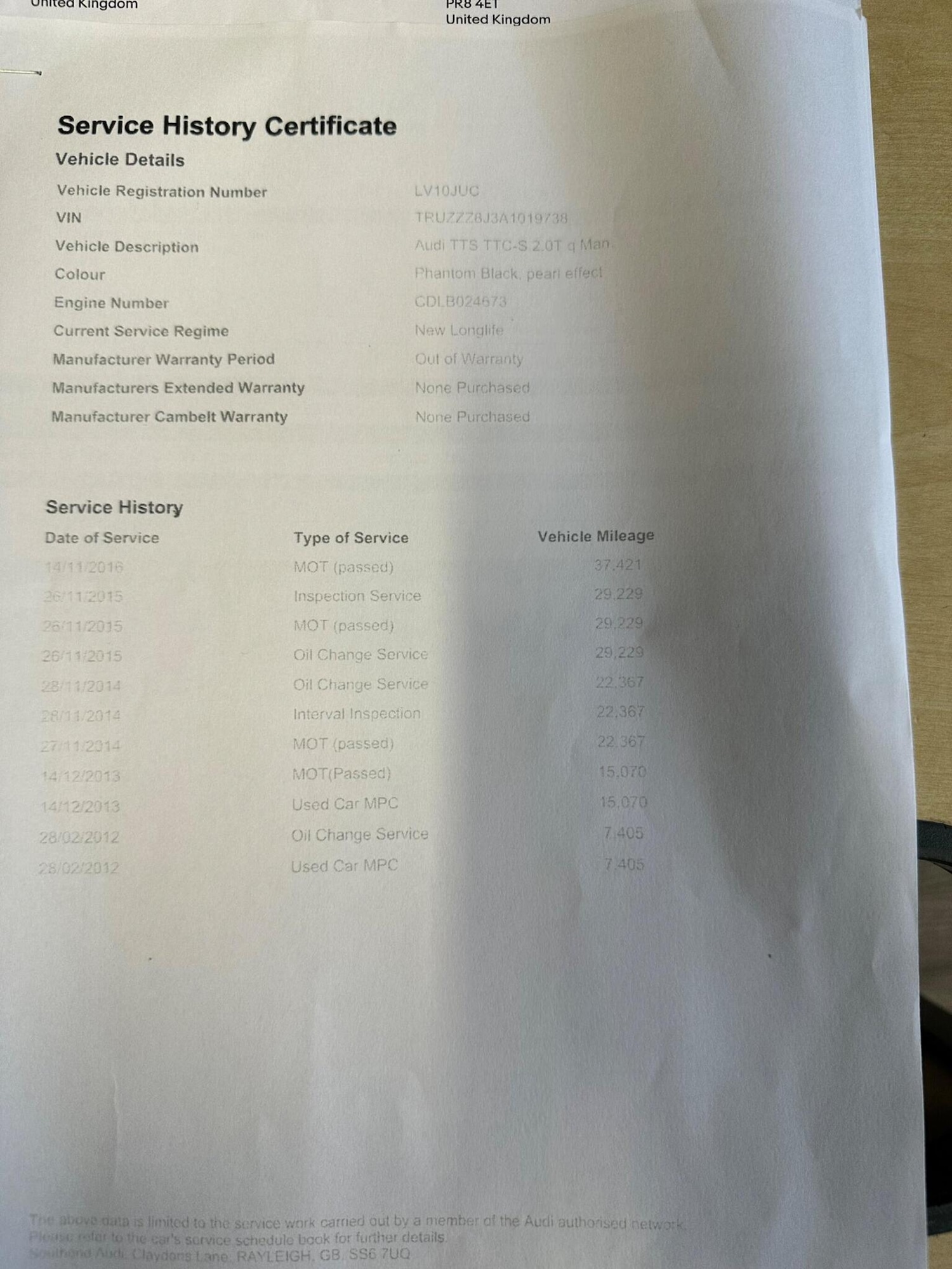 Used Audi TT 2010 for sale - 77403632: Photo 92