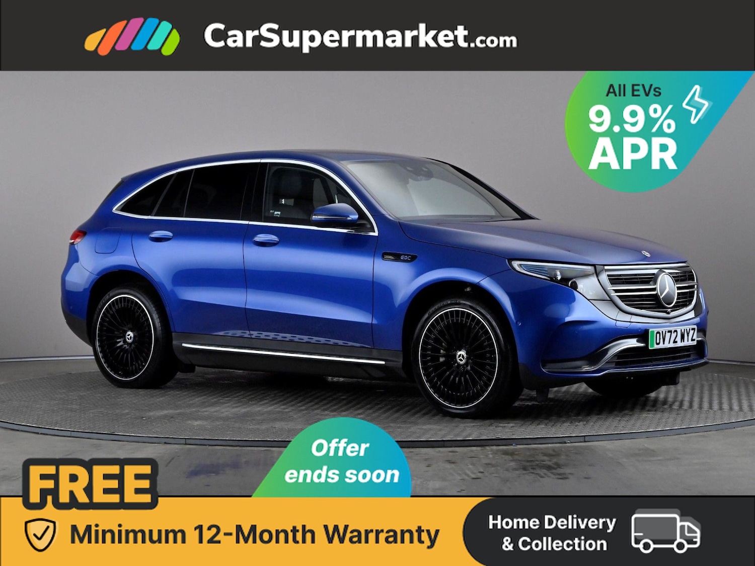 Used Mercedes-Benz EQC 2022 for sale - 76581585: Photo 1