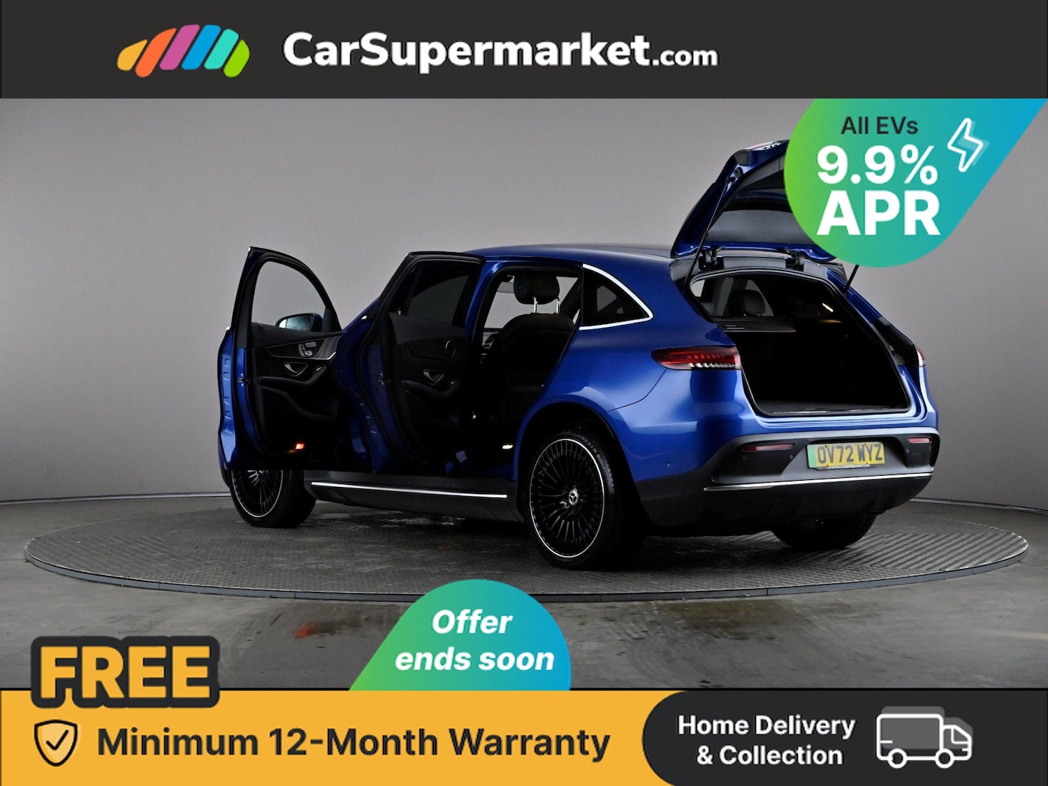 Used Mercedes-Benz EQC 2022 for sale - 76581585: Photo 12