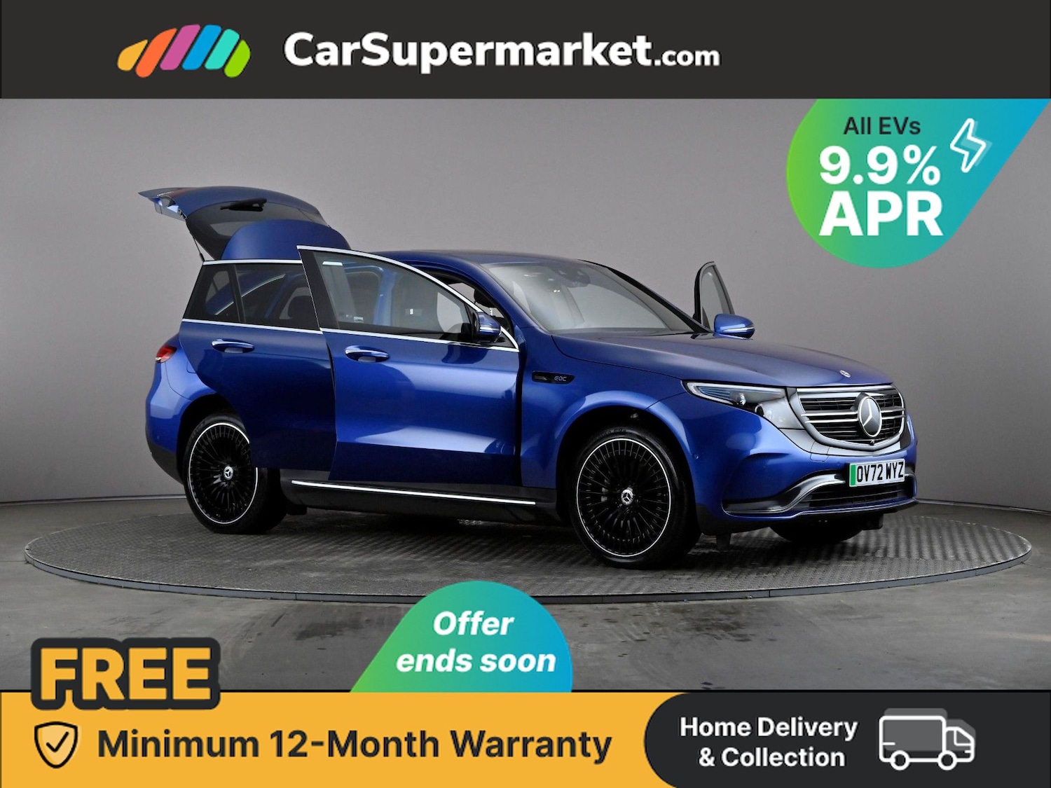 Used Mercedes-Benz EQC 2022 for sale - 76581585: Photo 9