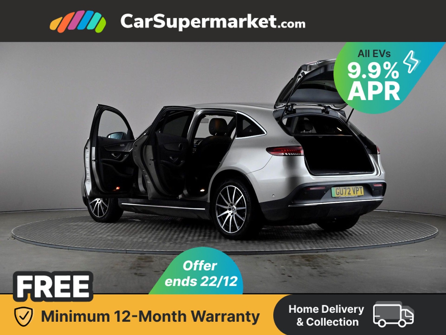 Used Mercedes-Benz EQC 2022 for sale - 76819937: Photo 12