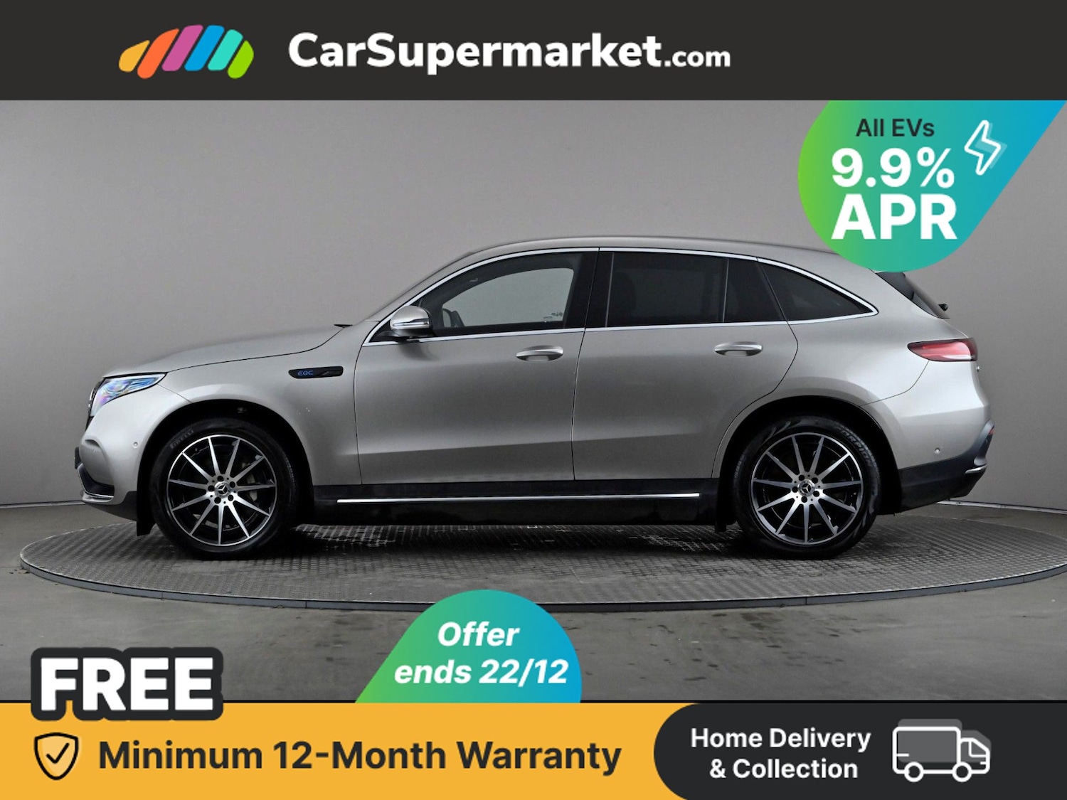 Used Mercedes-Benz EQC 2022 for sale - 76819937: Photo 3