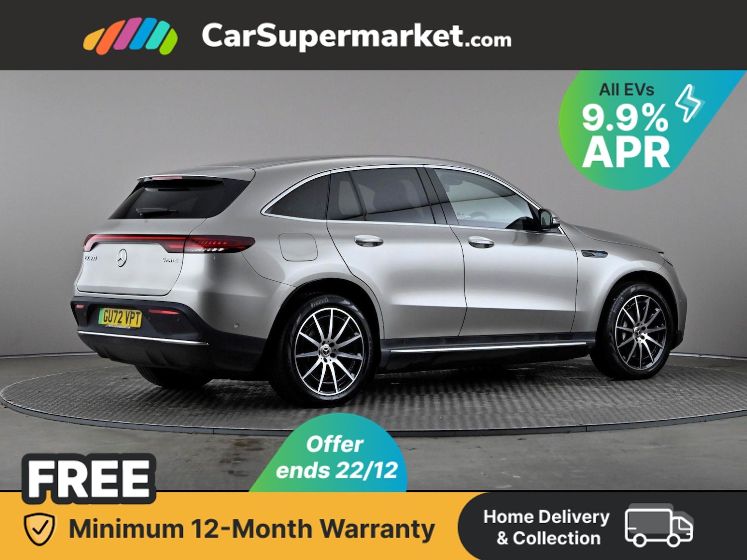 Used Mercedes-Benz EQC 2022 for sale - 76819937: Photo 8