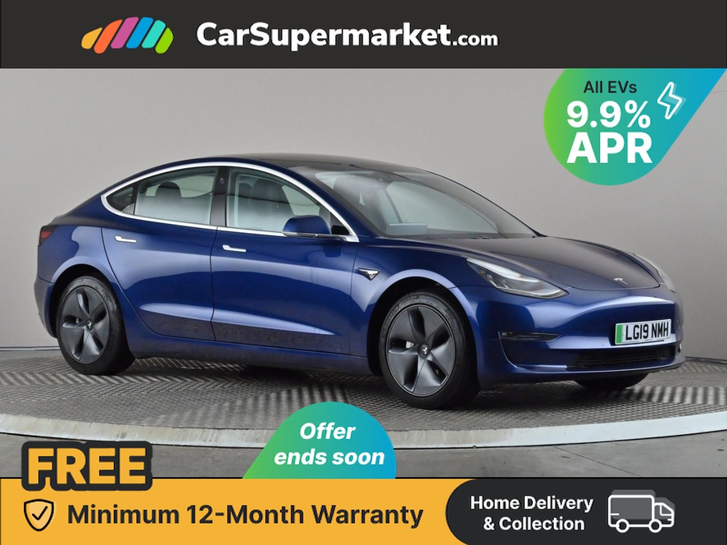 Used Tesla Model 3 2019 for sale - 76341389: Photo 1