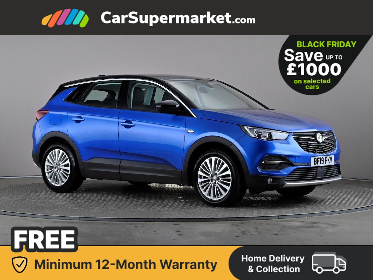 Used Vauxhall Grandland X 2019 for sale - 76638153: Photo 1