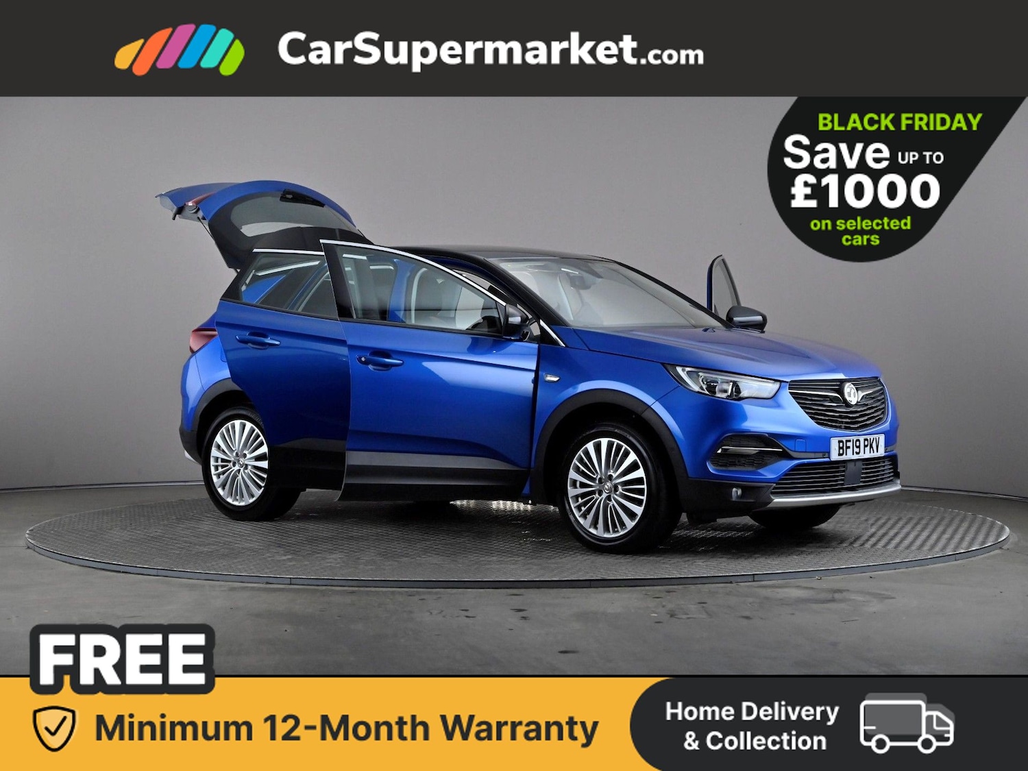 Used Vauxhall Grandland X 2019 for sale - 76638153: Photo 8