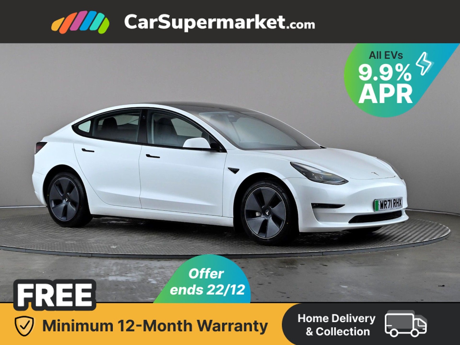 Used Tesla Model 3 2021 for sale - 76968194: Photo 1