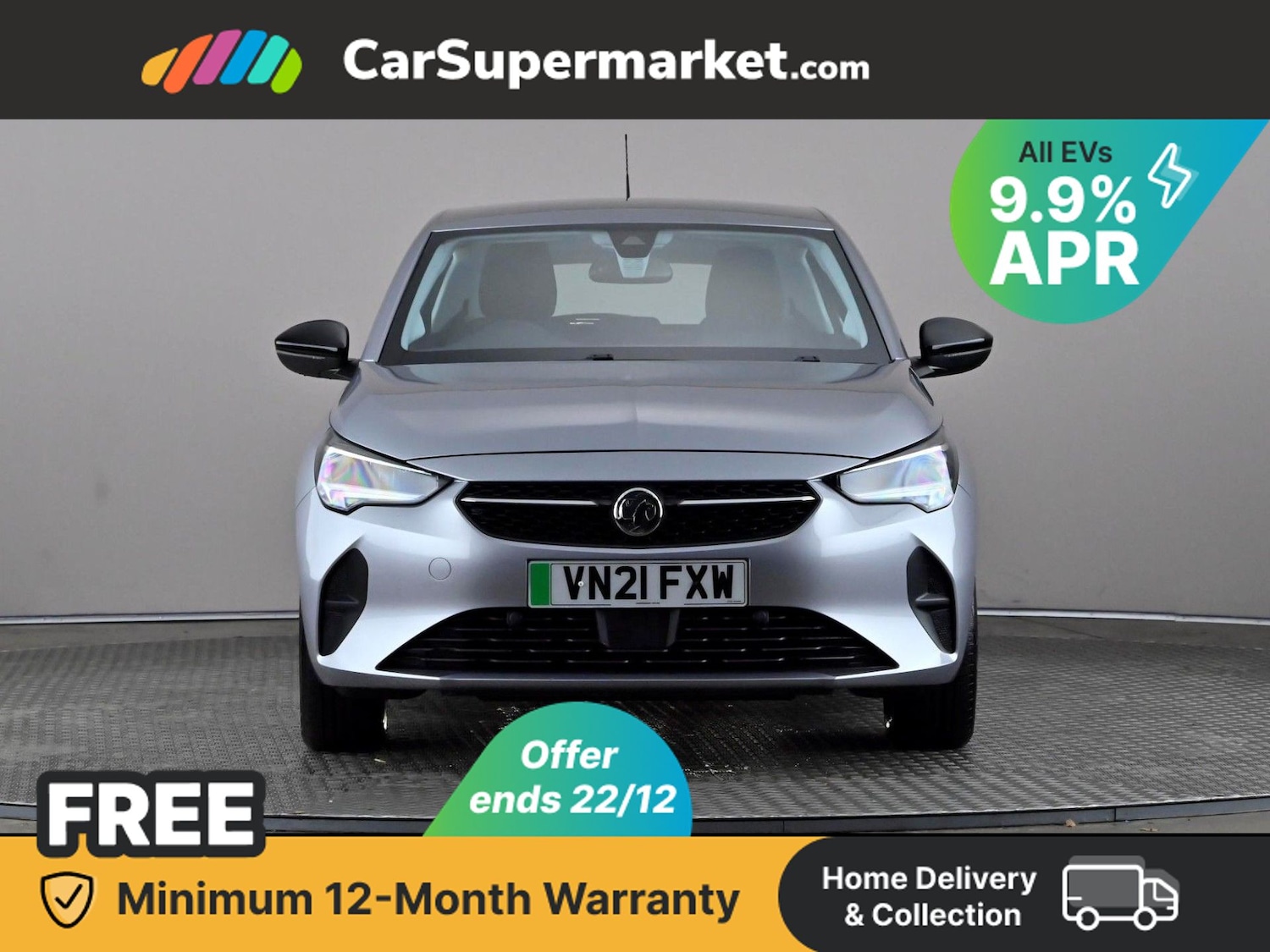 Used Vauxhall Corsa 2021 for sale - 76836218: Photo 2