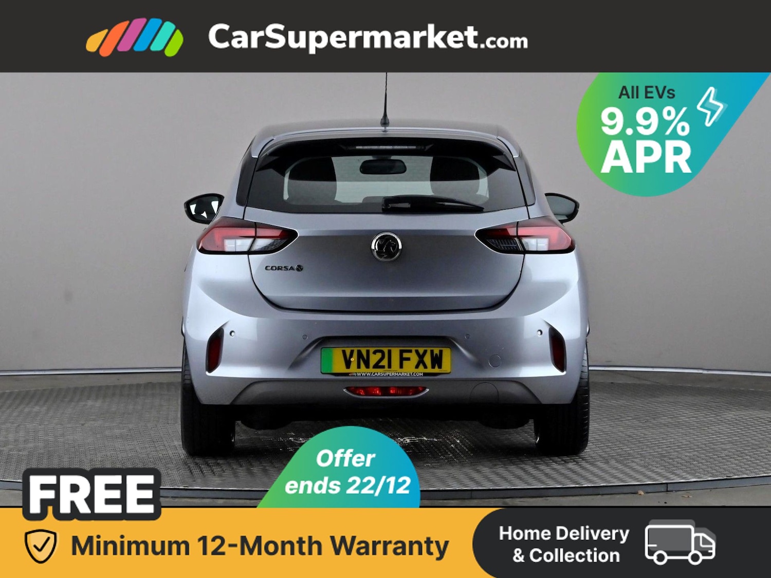 Used Vauxhall Corsa 2021 for sale - 76836218: Photo 6