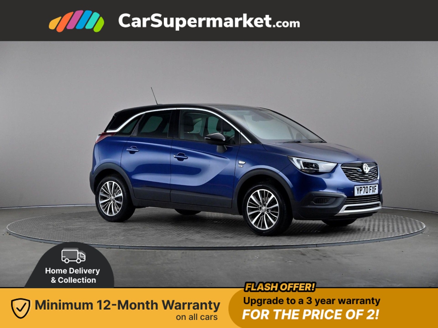 Used Vauxhall Crossland X 2020 for sale - 76836246: Photo 1