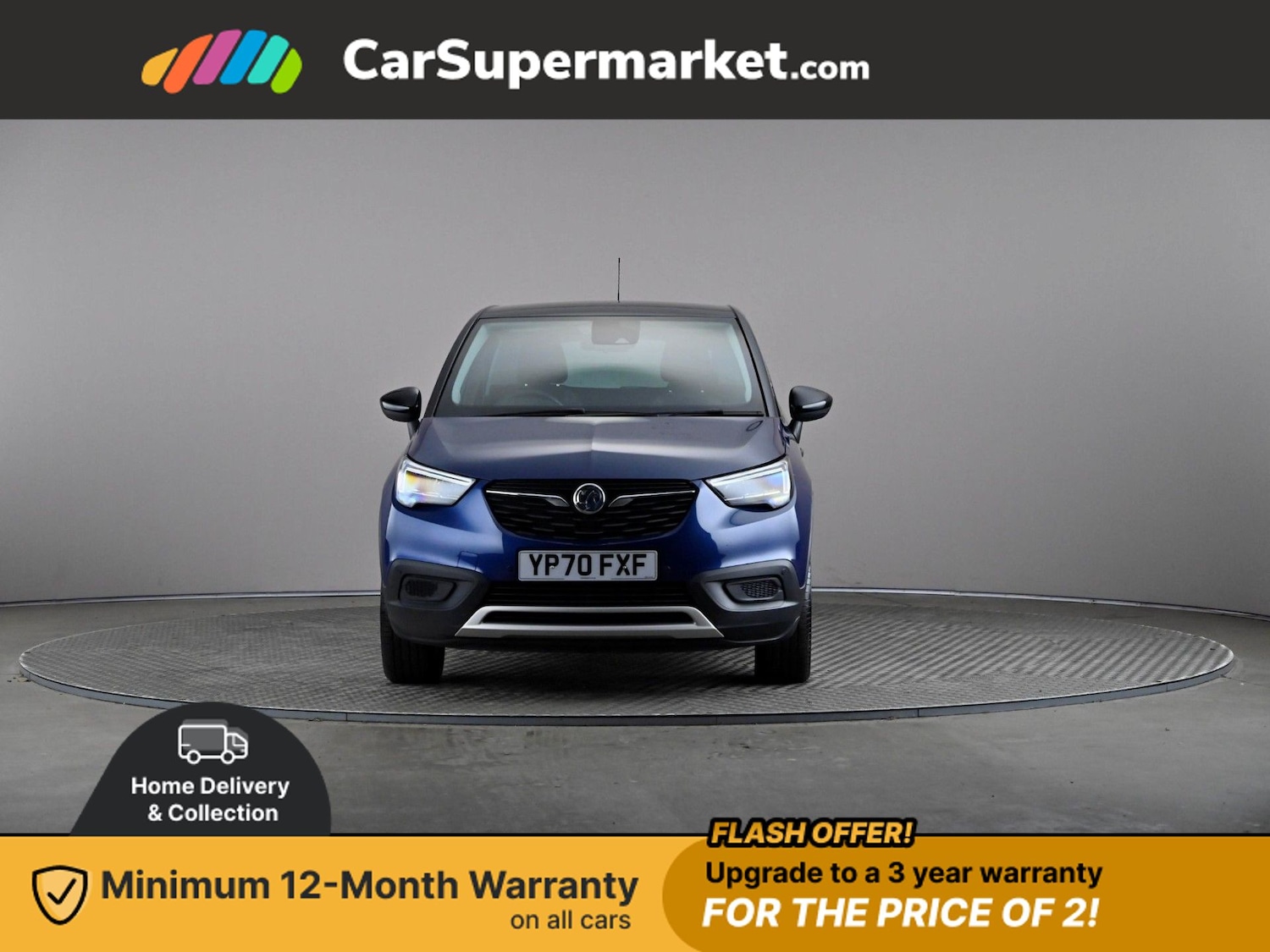 Used Vauxhall Crossland X 2020 for sale - 76836246: Photo 2