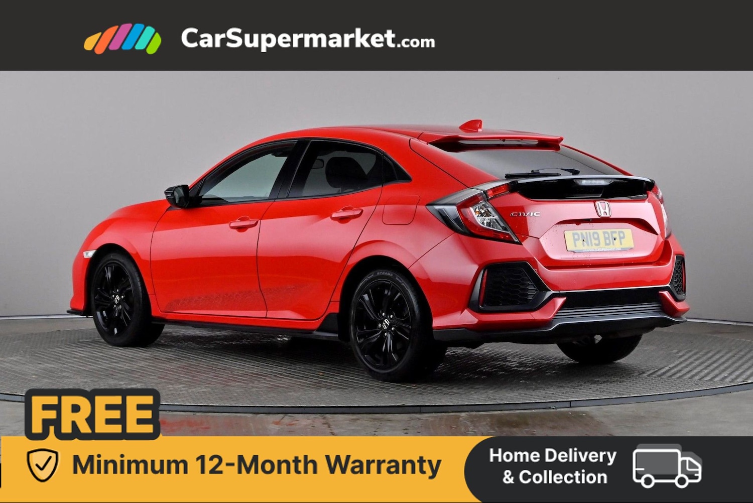 Used Honda Civic 2019 for sale - 76581602: Photo 4