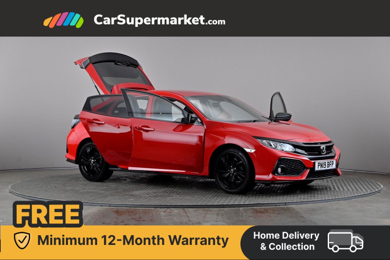 Used Honda Civic 2019 for sale - 76581602: Photo 7