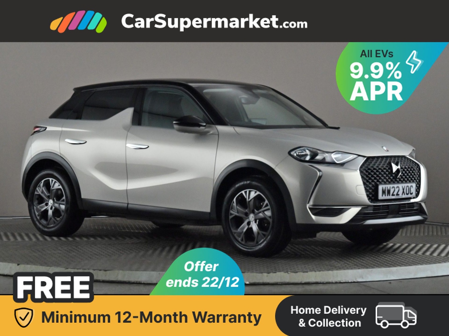 Used DS Automobiles DS 3 2022 for sale - 76789616: Photo 1